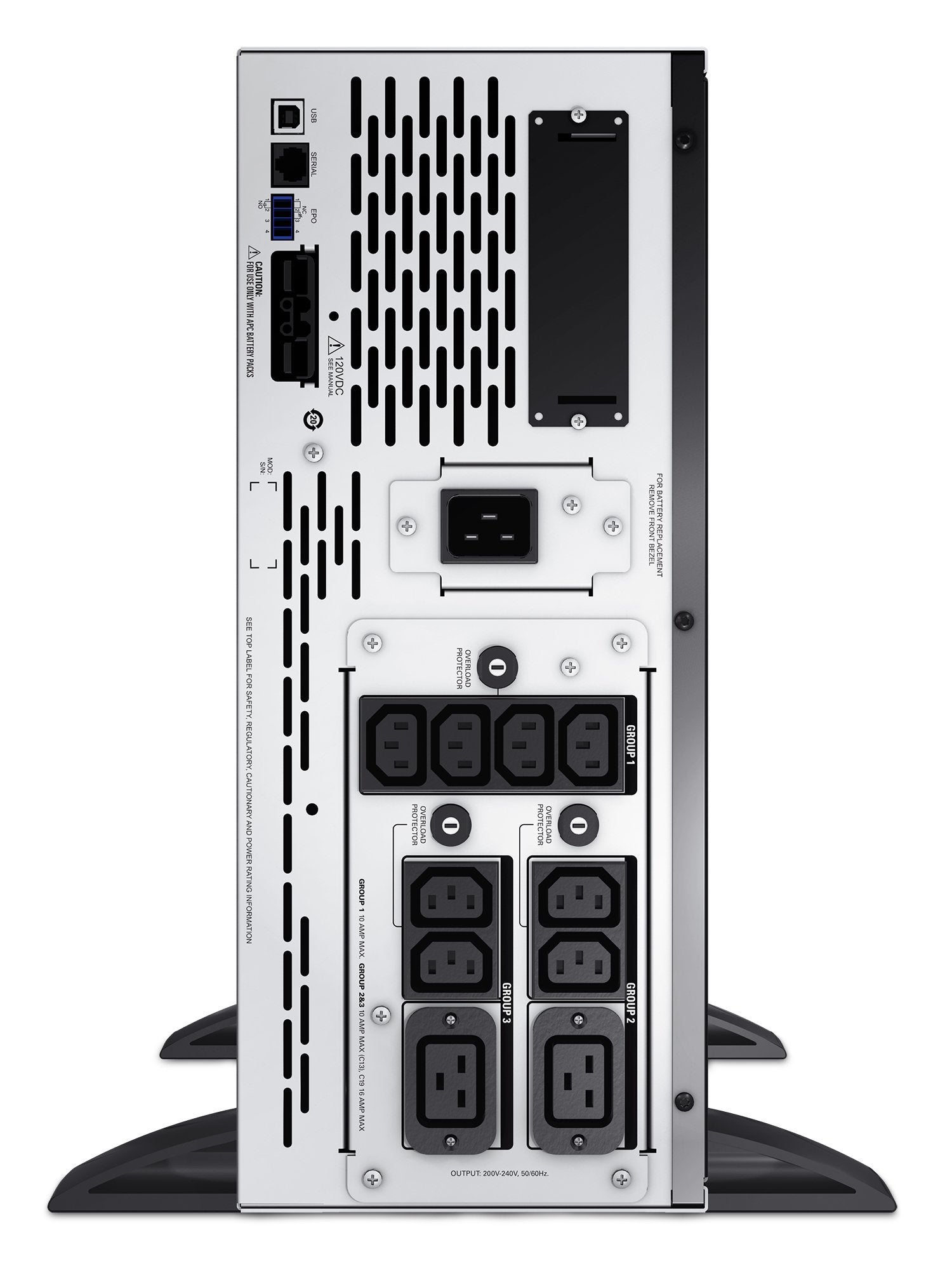 EAN 0731304327158 - APC Smart-UPS X 2200VA sistema de alimentación ininterrumpida (UPS) Línea interactiva 2,2 kVA 1980 W 10 s imagen 4