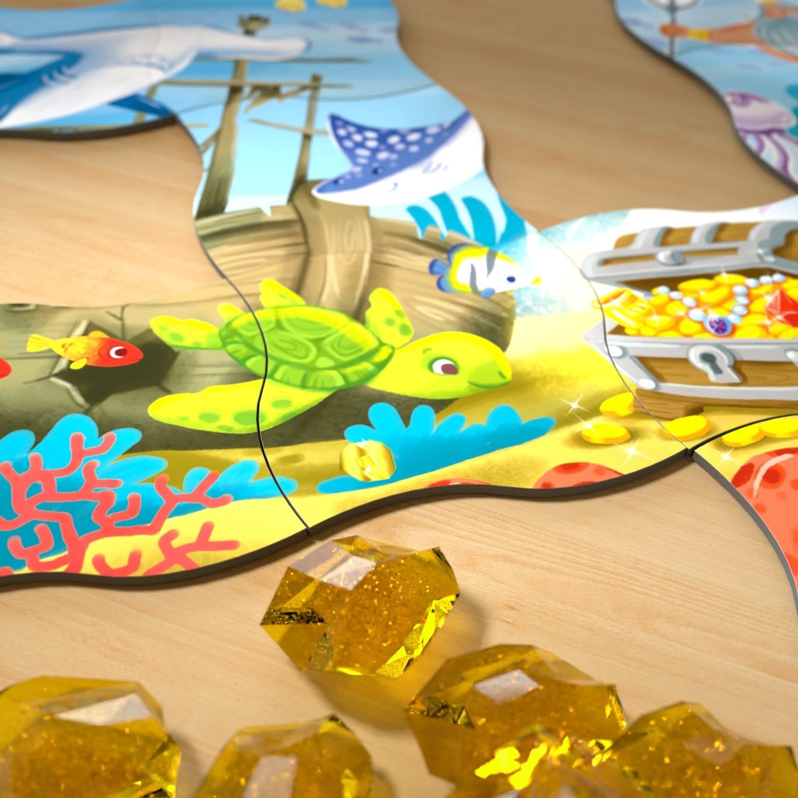 Haba Juego Se Encuentra Con El Rompecabezas - Caza Del Tesoro En El Océano, Juego De Mesa 2011723001