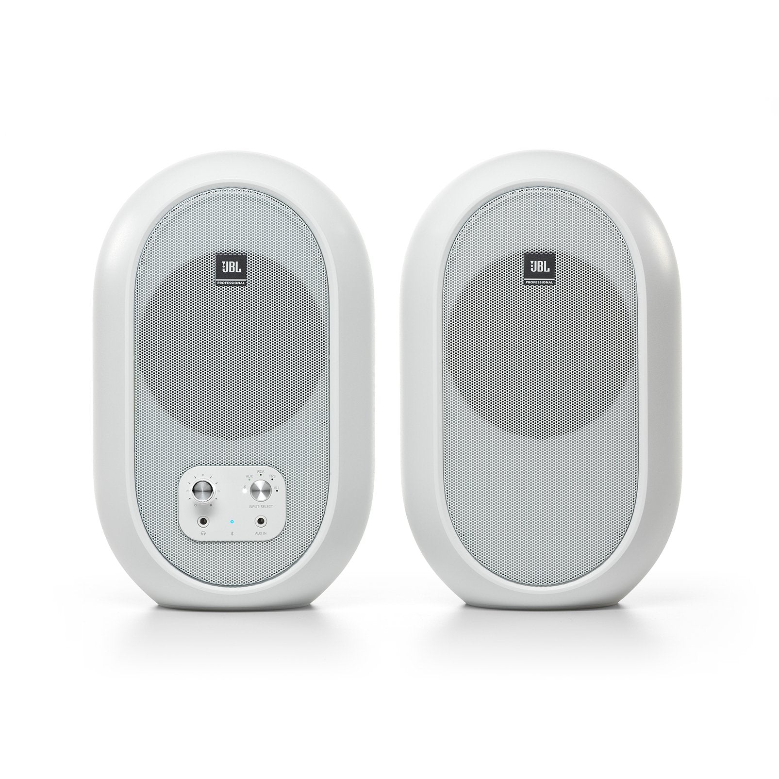 Jbl 104 Set-Bt White - Monitores Coaxiales Con Bluetooth, Blancos