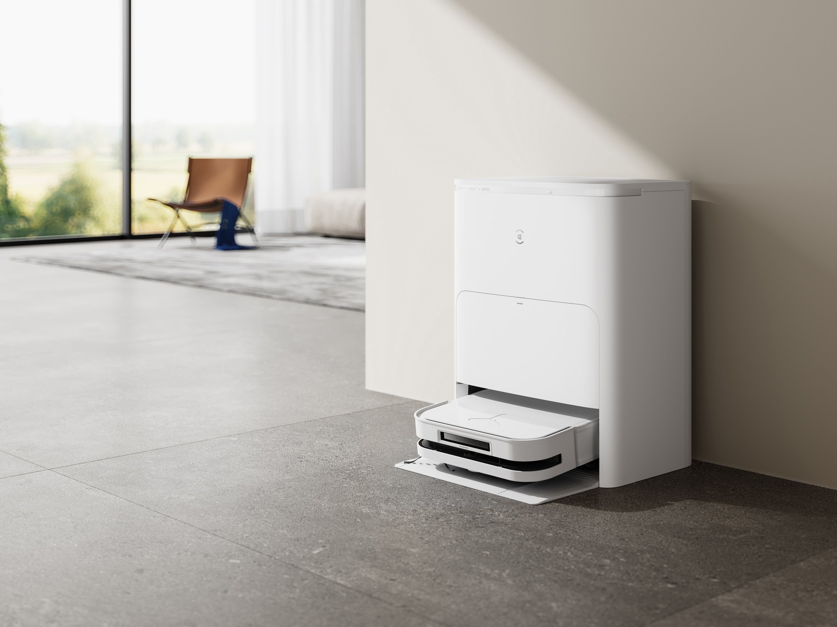 Robot Aspirador Ecovacs Deebot X5 Omni Incluye Estación Omni Todo En Uno 6970135033072 Blanco