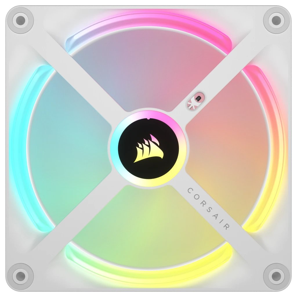 EAN 0840006697992 - Corsair iCUE LINK QX140 RGB Carcasa del ordenador Ventilador 14 cm Blanco 1 pieza(s) imagen 3