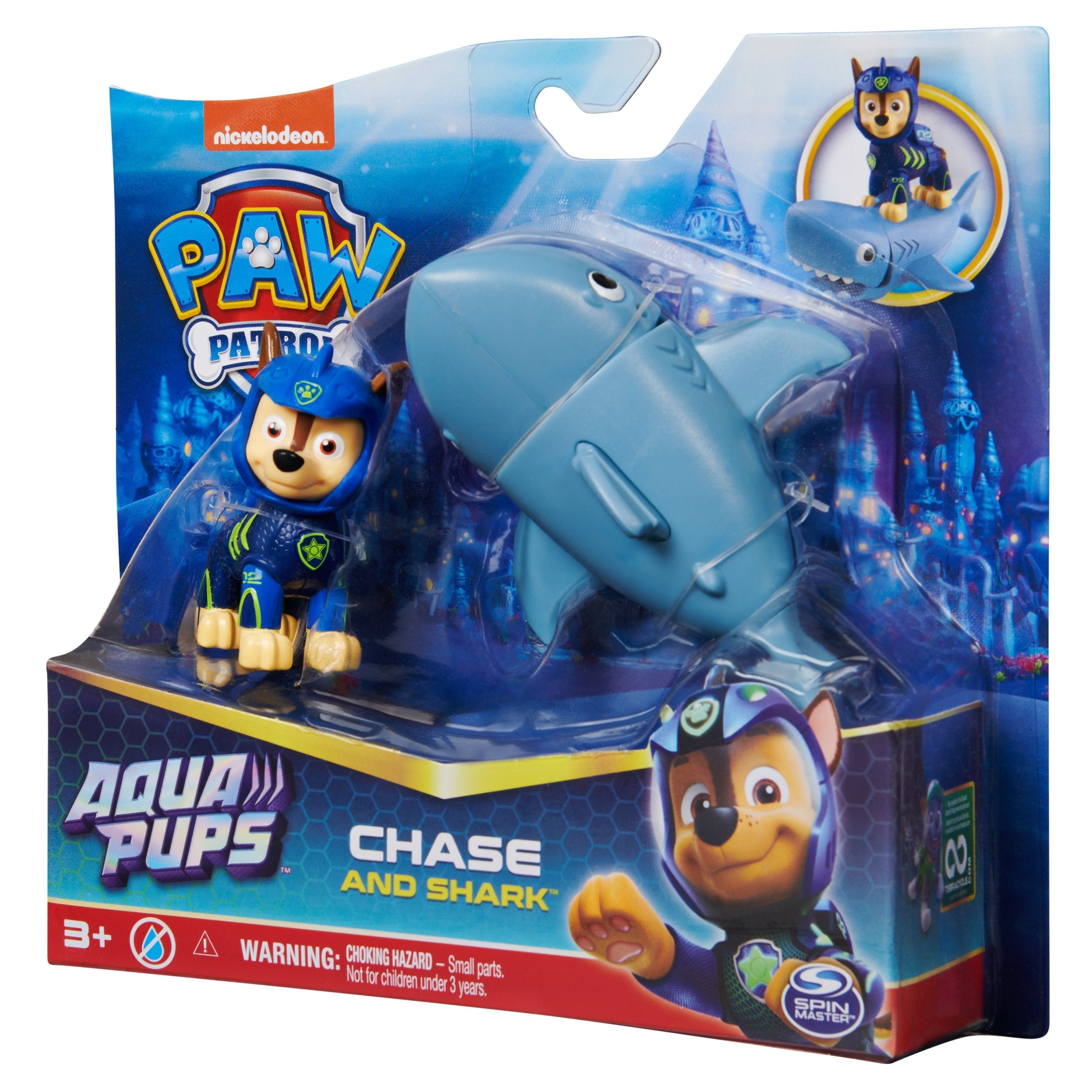 EAN 0778988446768 - PAW Patrol PAW VHC Hero Pups Aqua Chase GML imagen 8