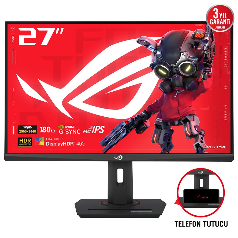 EAN 0197105406070 - ASUS ROG Strix XG27ACS pantalla para PC 68,6 cm (27") 2560 x 1440 Pixeles Quad HD LED Negro imagen 1