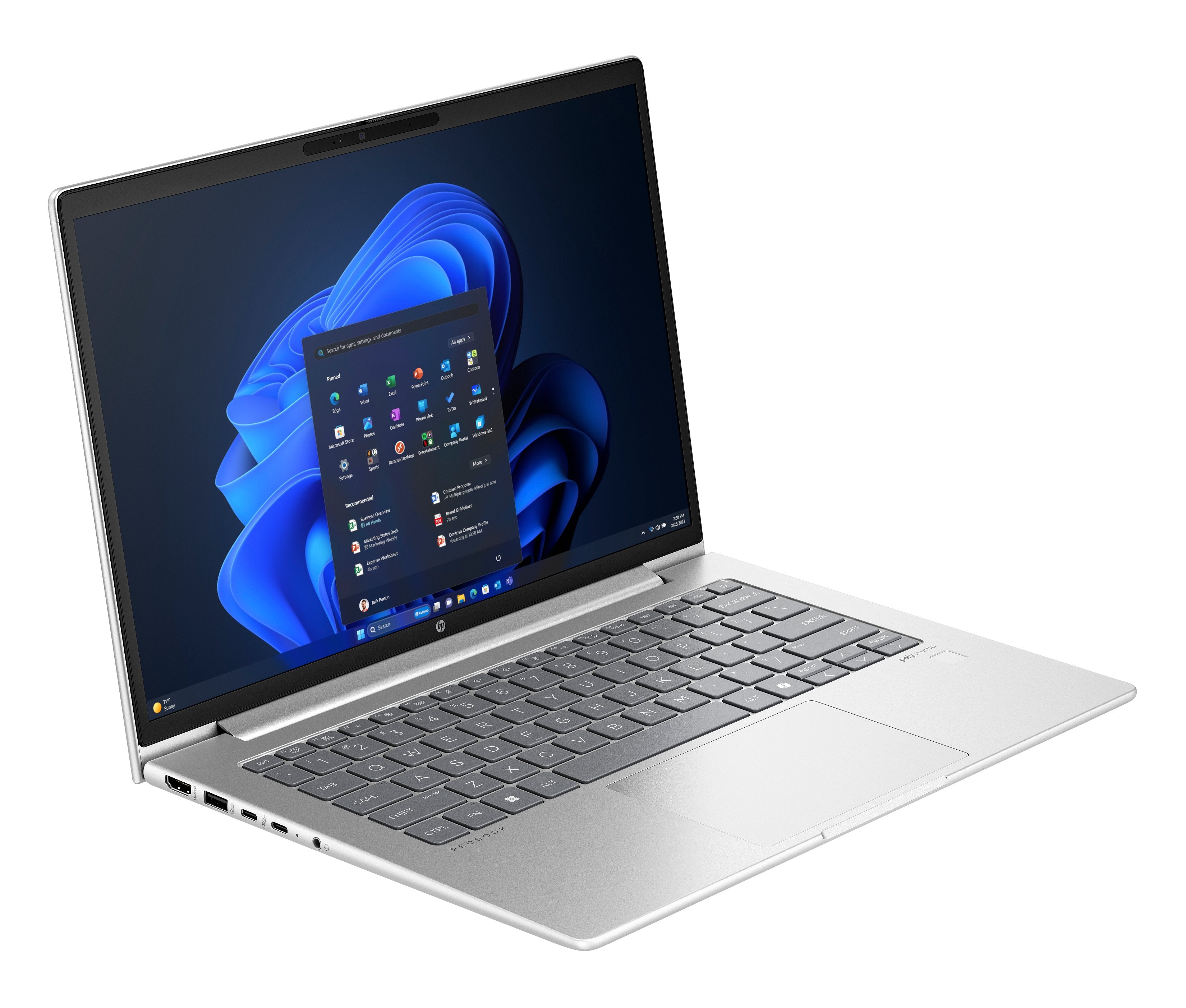 EAN 0198828465368 - HP ProBook 440 G11 Intel Core Ultra 7 155U Portátil 35,6 cm (14") WUXGA 32 GB DDR5-SDRAM 1 TB SSD Wi-Fi 6 imagen 2