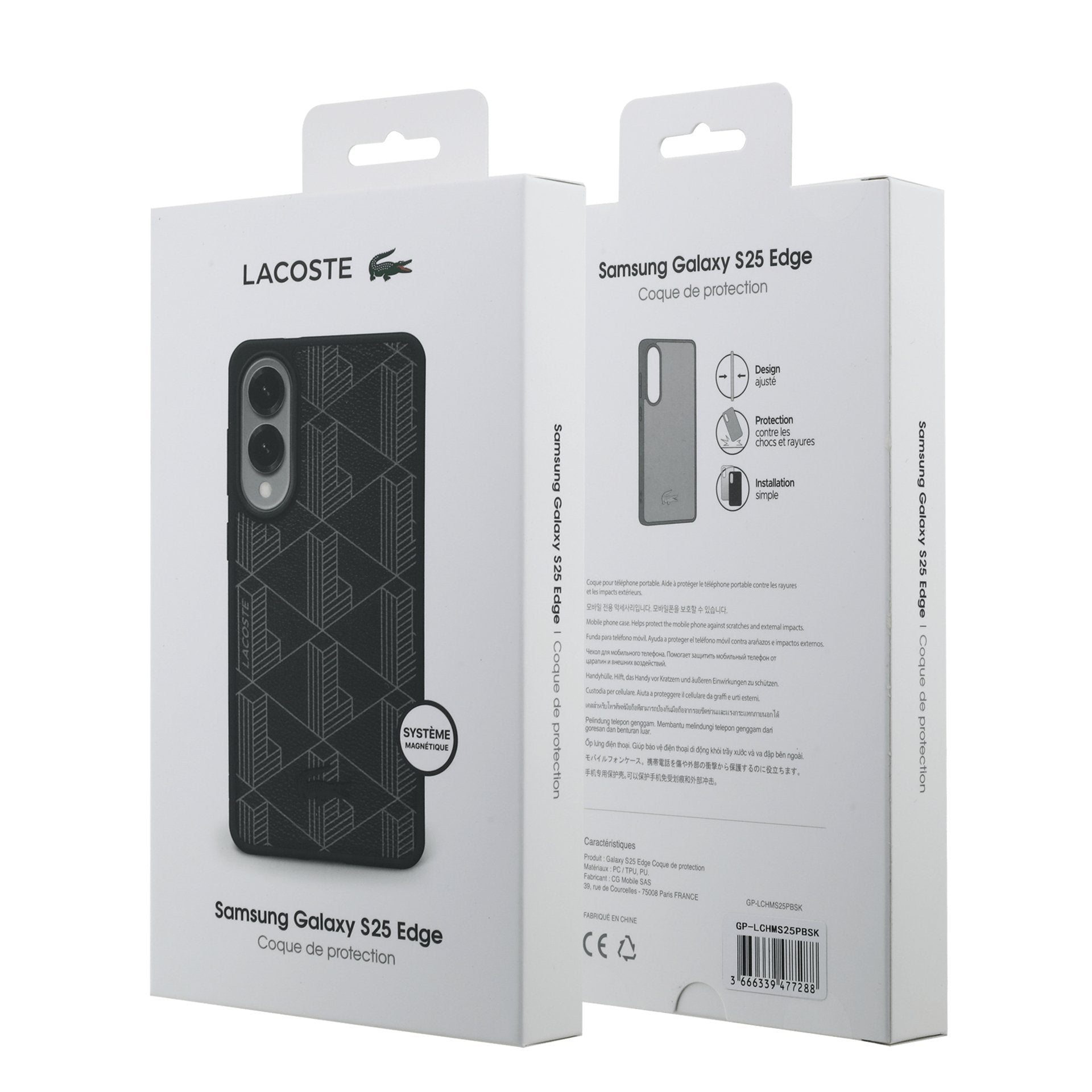 Funda The Blend Lacoste Para Galaxy S25 Edge Gp-Lchms25pbsk