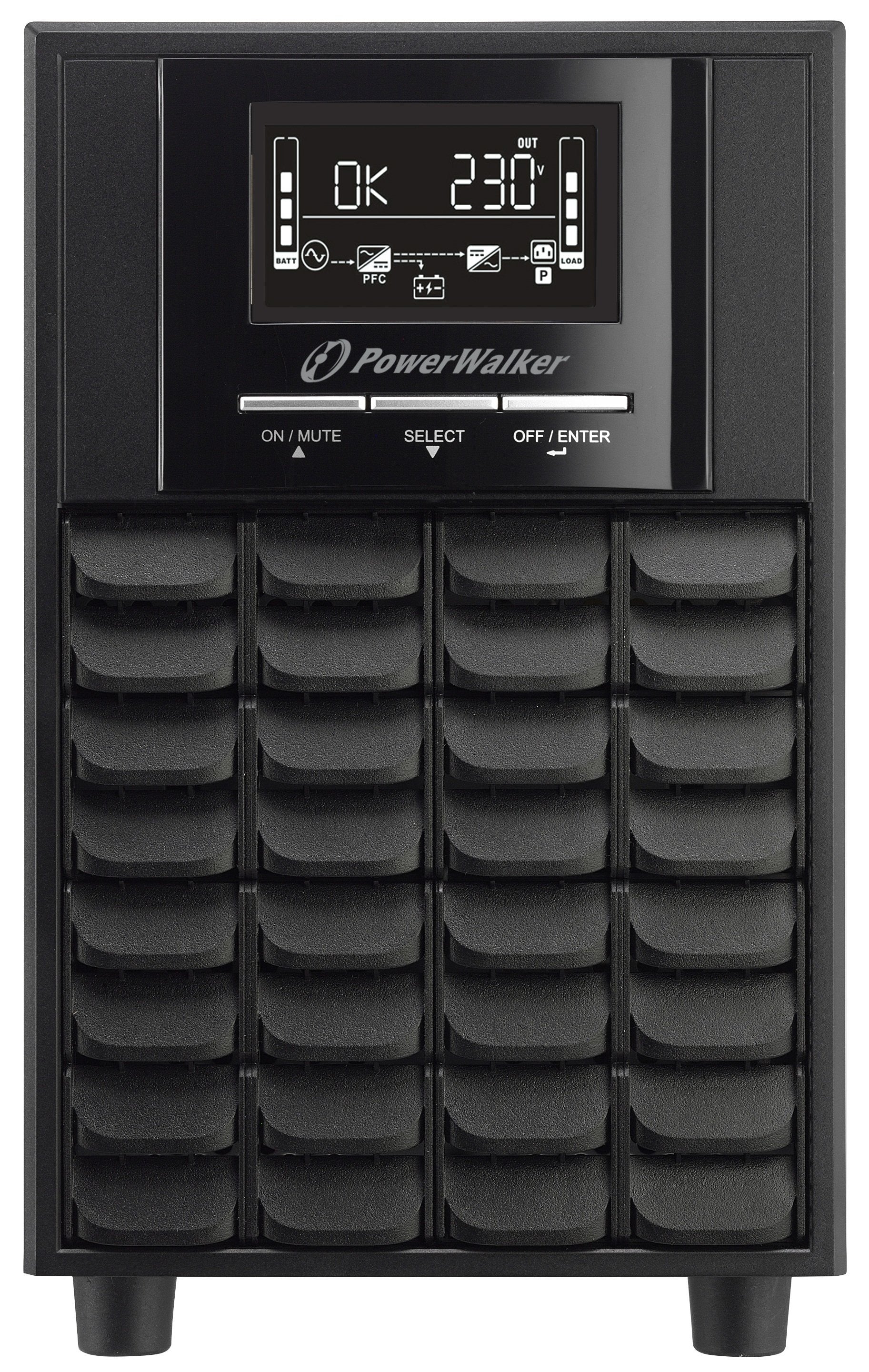 Powerwalker Vi 3000 Cw Sistema De Alimentación Ininterrumpida (Ups) Línea Interactiva 3000 Va 2100 W 8 Salidas Ac