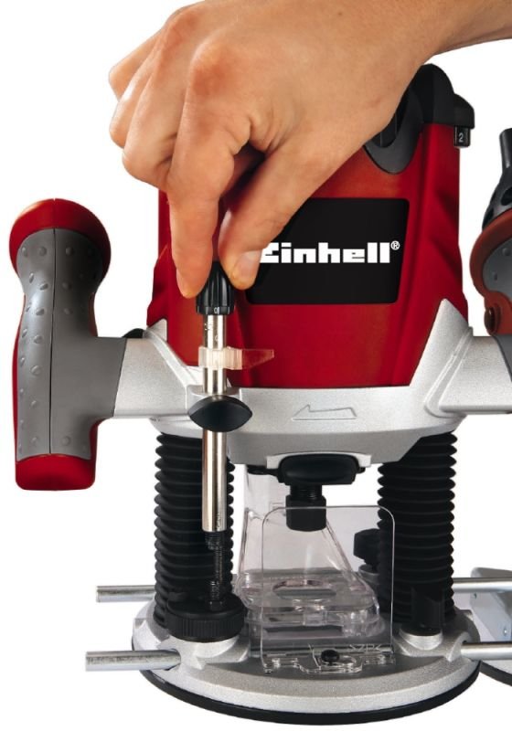 Fresadora Einhell Te-Ro 1255 E (Rojo/Negro, 1200 Vatios) 4350490