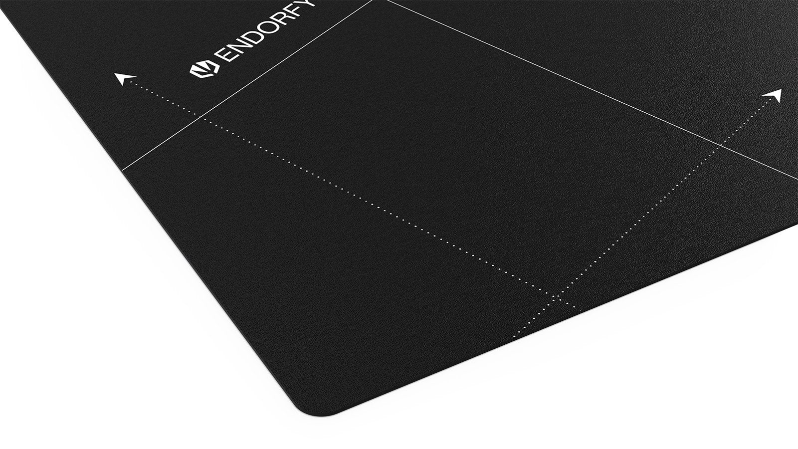 Endorfy Fp120r Alfombra Silla  90 X 120 Cm - Negro  Rectangular