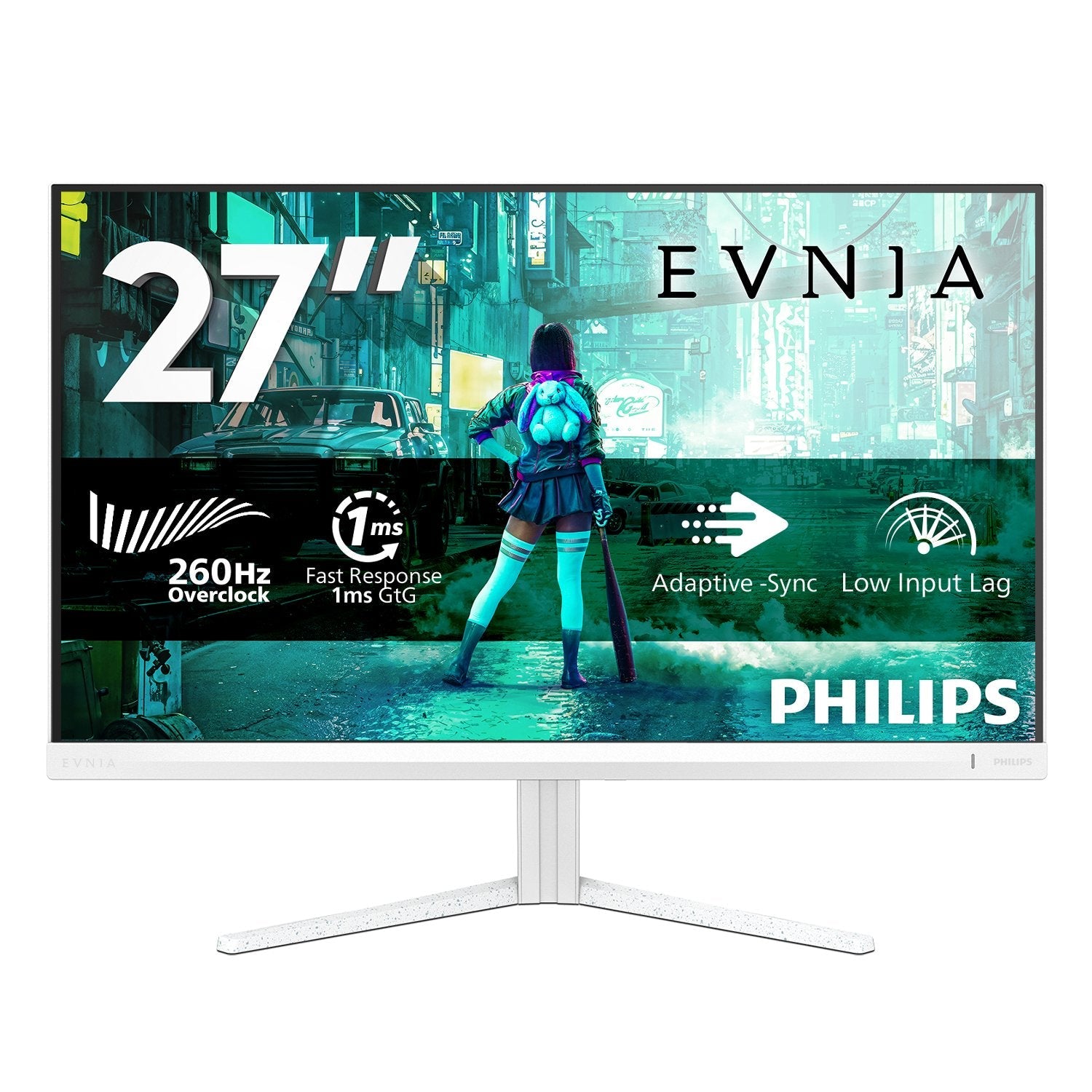 Philips 27m2n3201pl 00 27" Ips Fhd 260hz 300cd M2 1ms Hdmi2.0 Dp
