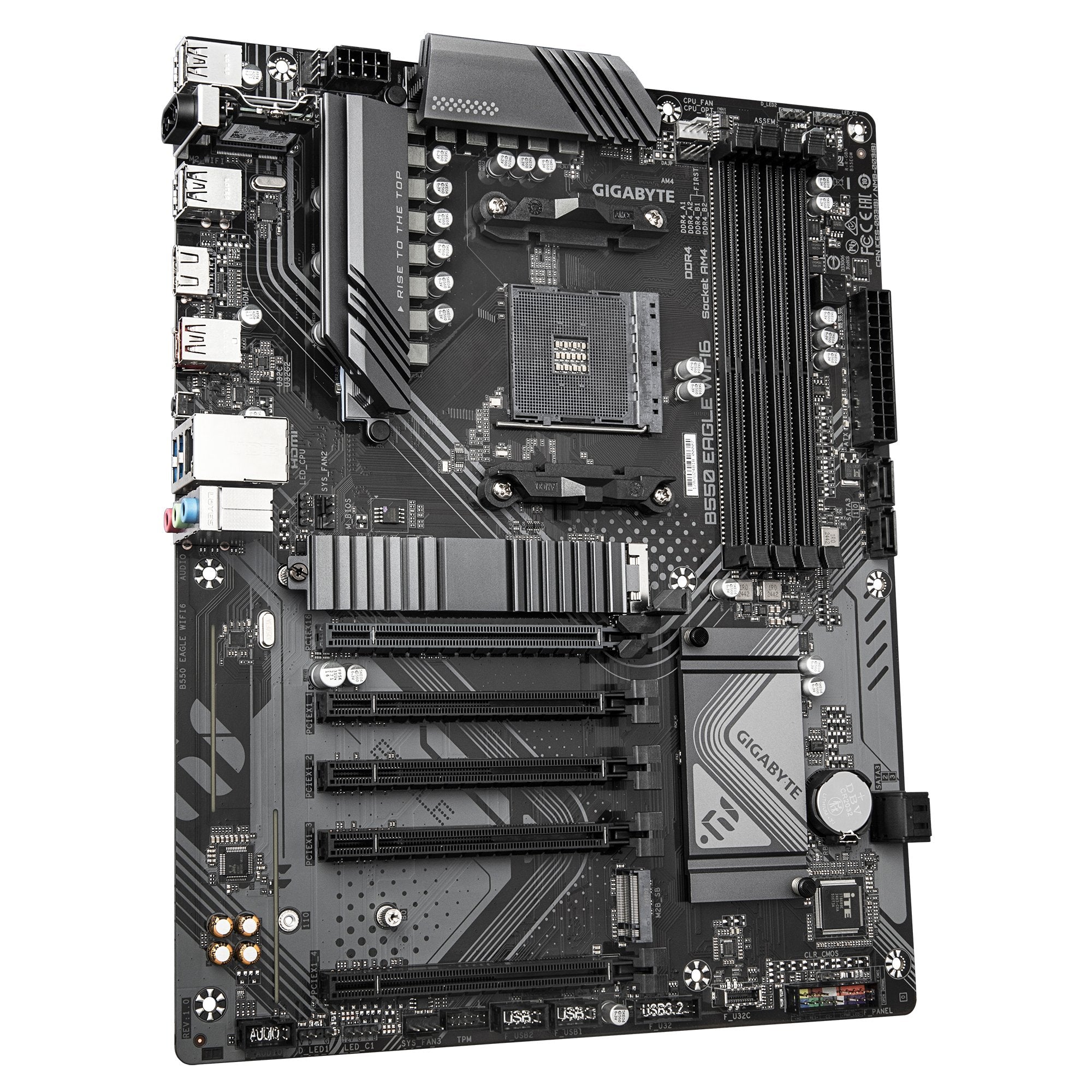 EAN 4719331868406 - GIGABYTE B550 EAGLE WIFI6 placa base AMD B550 Zócalo AM4 ATX imagen 3