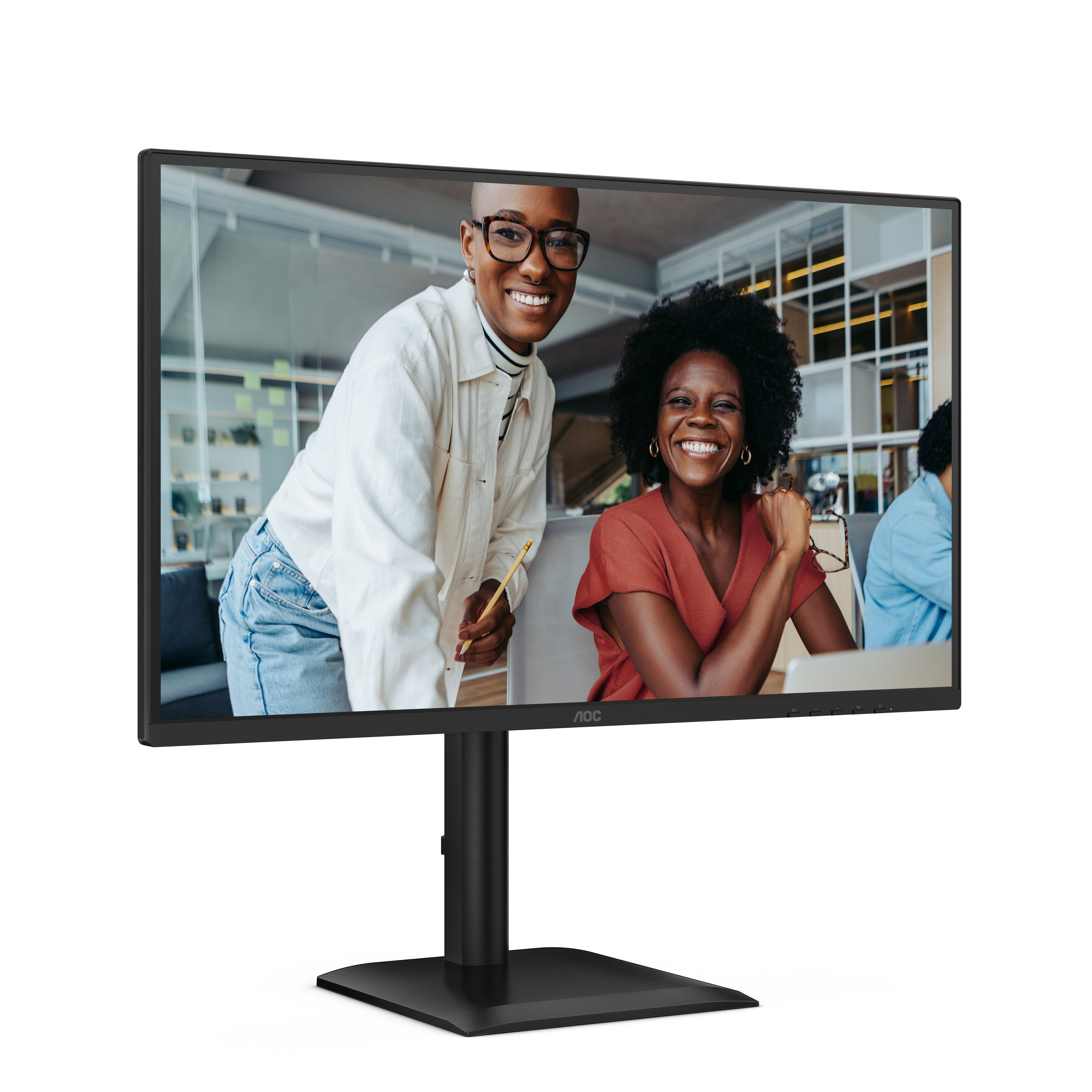 Monitor Aoc 27e4u 27" 1920 X 1080 Pixeles Full Hd Led Negro