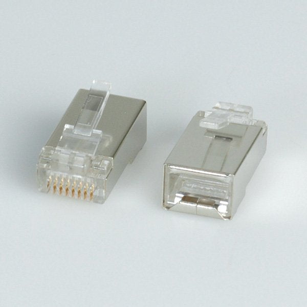 Roline Modular-Plug Geschirmt Kat.5e Class D 10 Stck