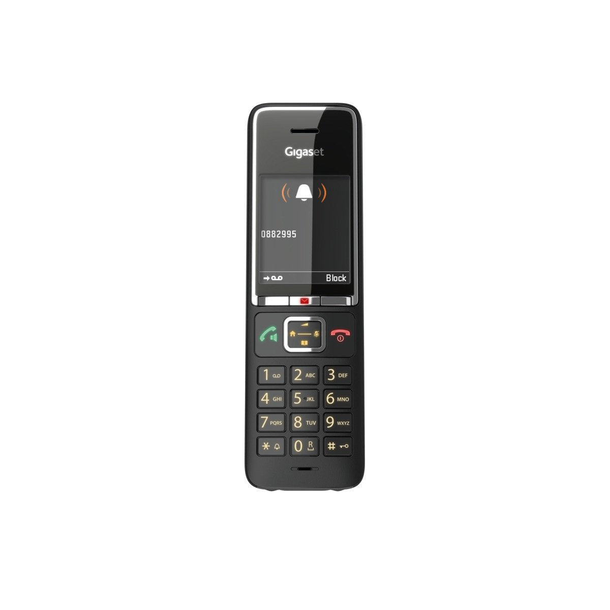 EAN 4250366866109 - Gigaset COMFORT 550A Teléfono DECT/analógico Identificador de llamadas Negro imagen 13