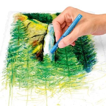 Staedtler Crayones Acuarelables 223 Pack De 12 Lapices De Cera