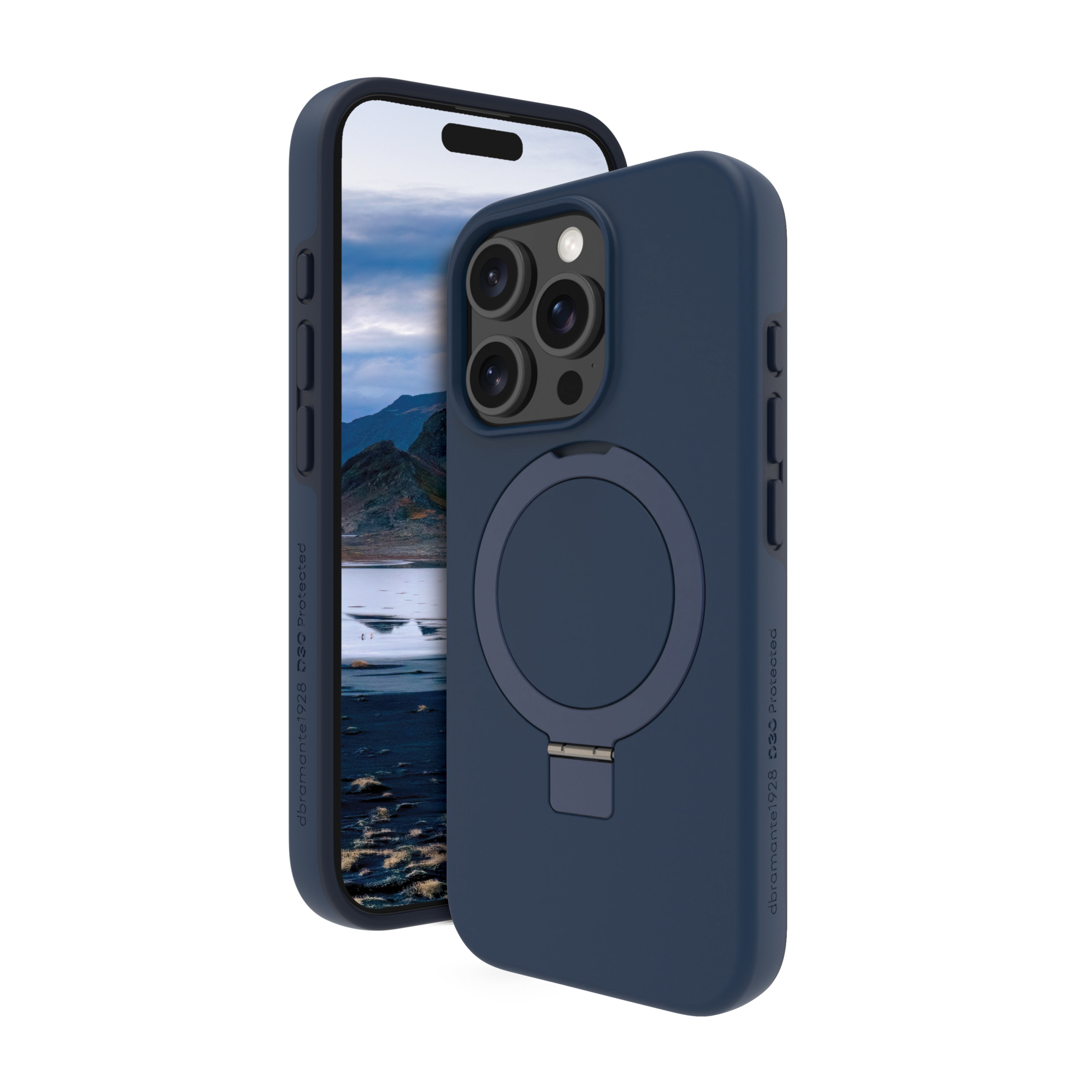 Dbramante1928 Iceland Ultra D3o Ms Kick Funda Para Iphone 16 Promax 17,5 Cm (6.9") Azul