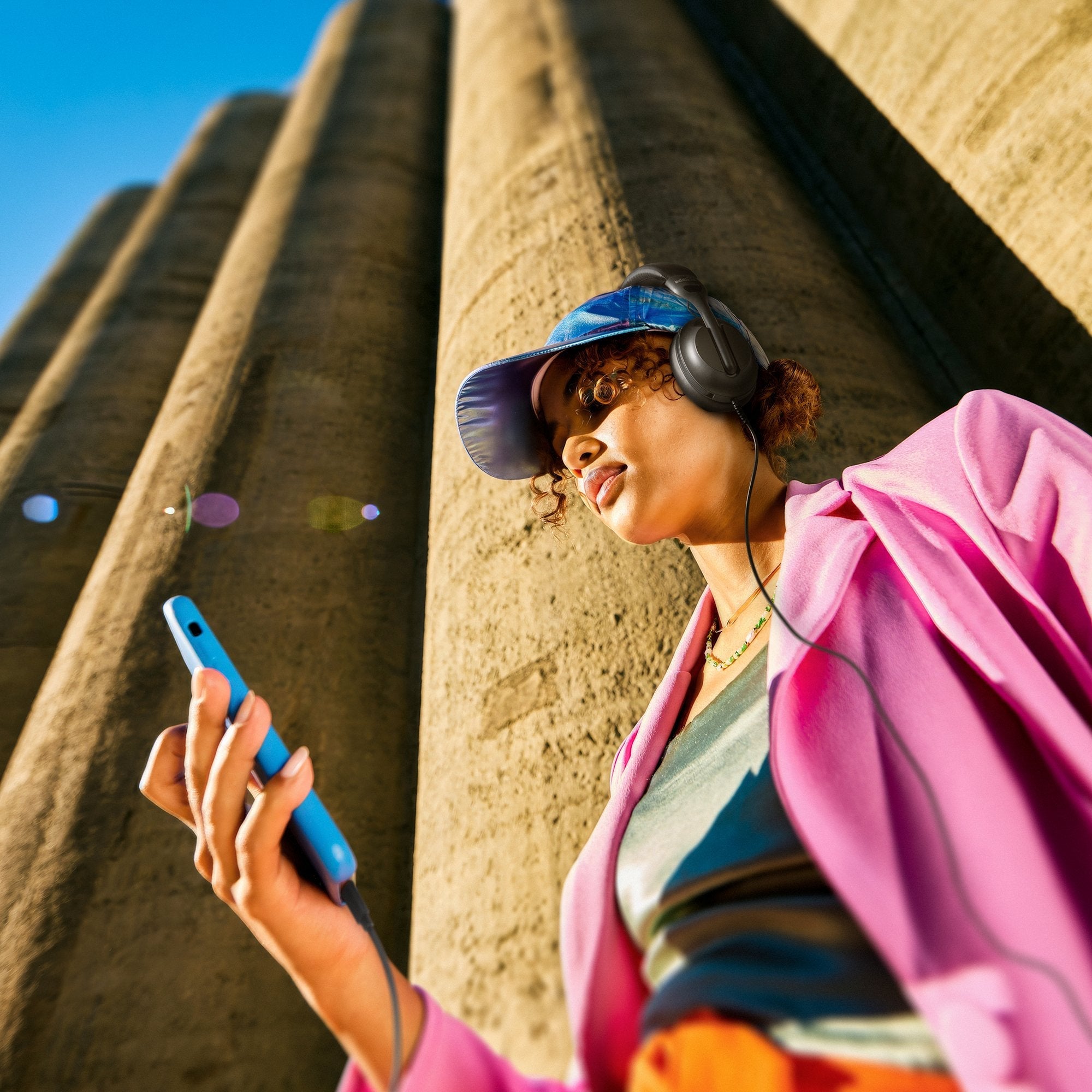 Auriculares Ngs Vox805 Usb-C Con Micrófono Usb Tipo-C Negros