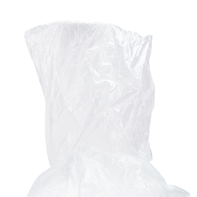 Relaxdays Unisex Einweg-Regenponcho Transparente Einheitsgrösse 10 Unidades