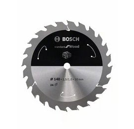 Bosch Hoja De Sierra Circular Standard Para Madera, 140mm 2608837669