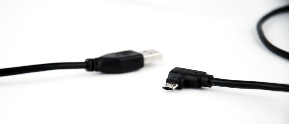 Gembird Cable Micro-Usb A Usb 2.0 Am Acodado, 1,80m, Negro