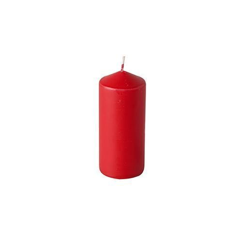 Candle Papstar Stumpenkerzen 9 Cm Rojo