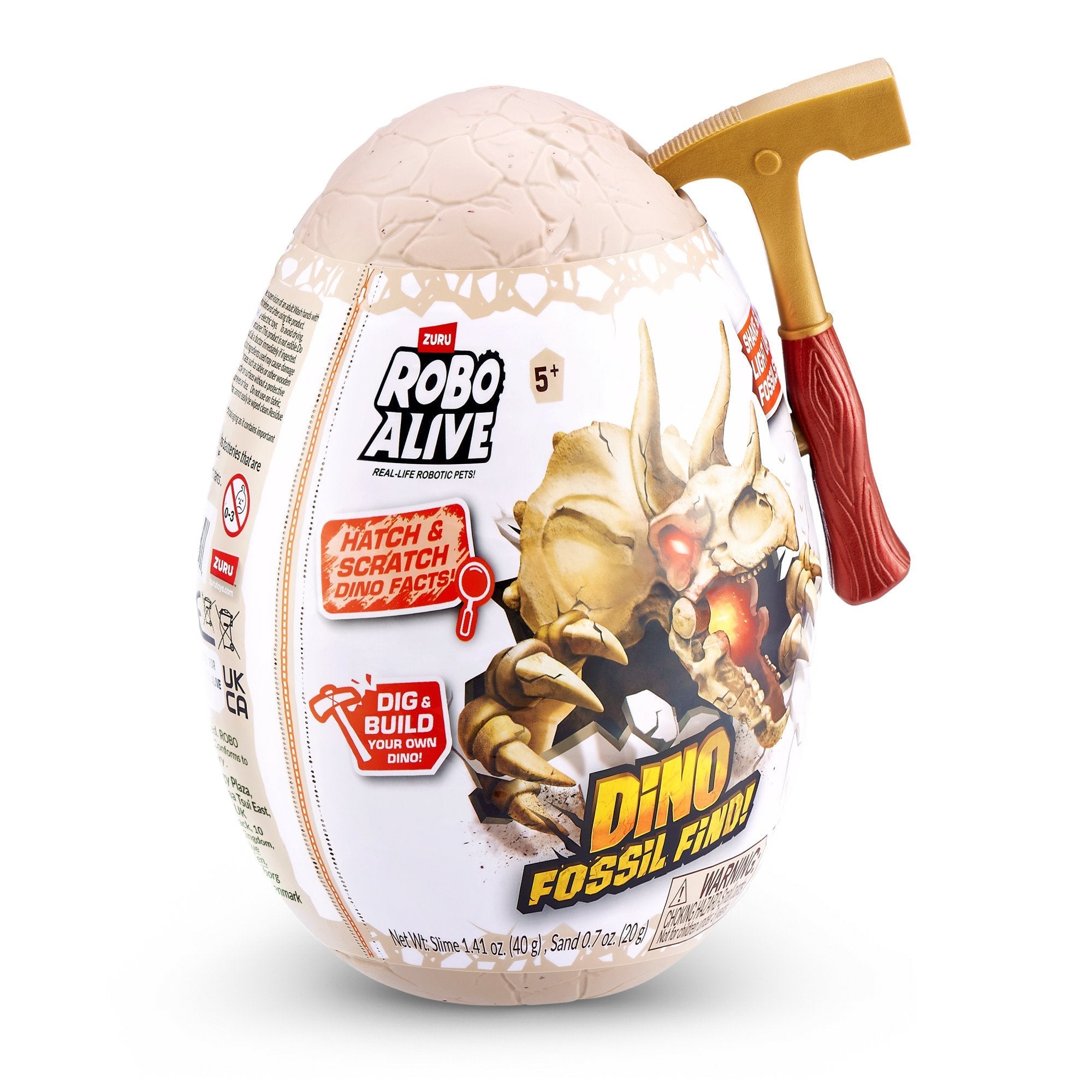 Zuru Robo Alive - Mini Dino Fossil Find, Artículo Ordenado De Figura, Una Figura 71115tq2