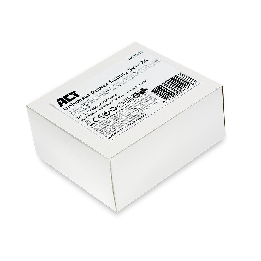 EAN 8716065412567 - ACT AC1505 adaptador e inversor de corriente Interior Negro imagen 4