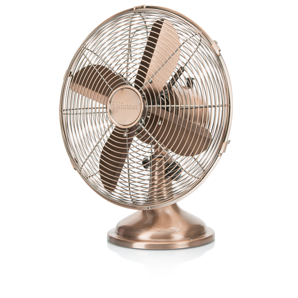 Ventilador Tristar Ve-5970 De Mesa Retro, Cobre