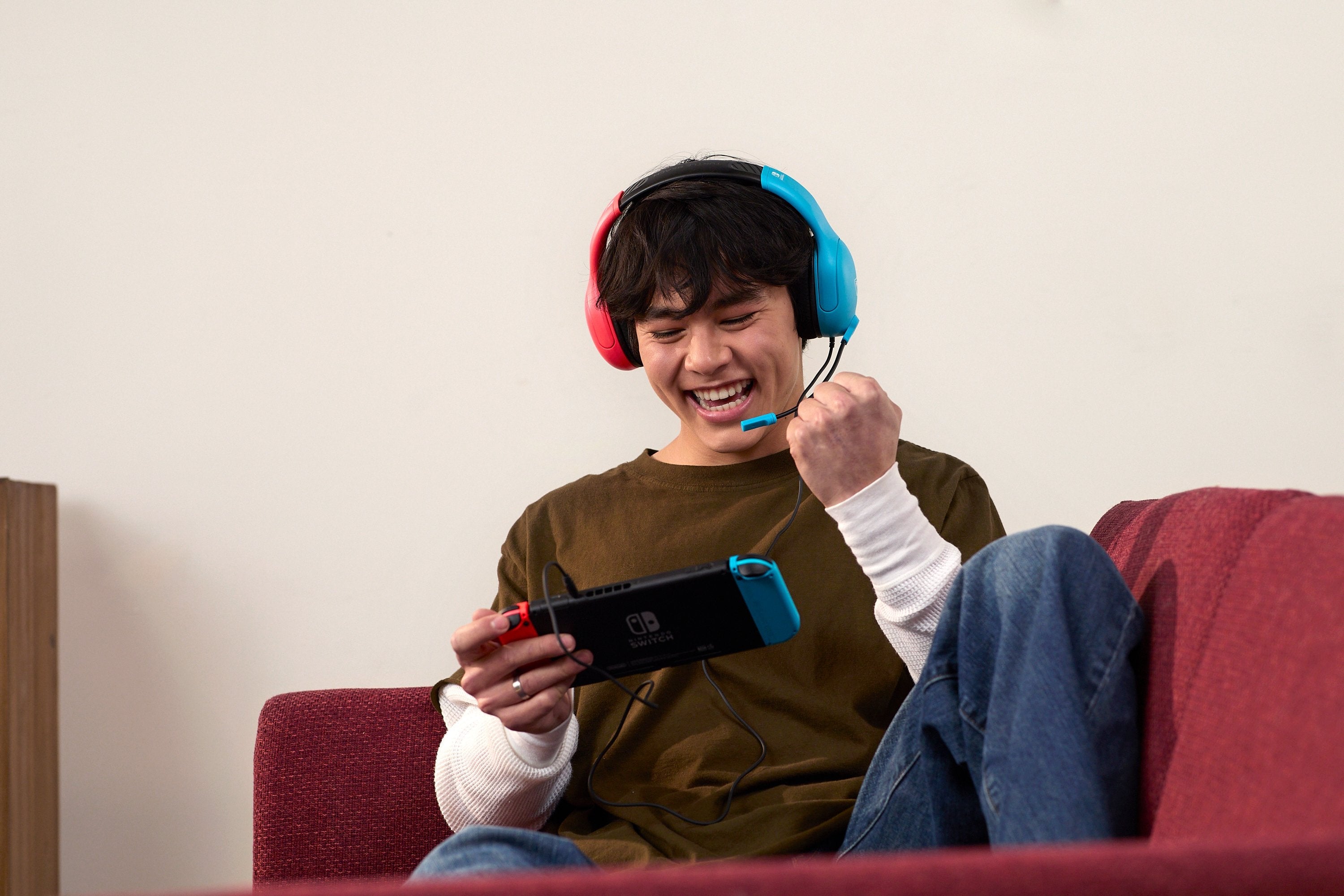 Turtle Beach Airlite Fit Headset Ns Neon Blue & Red