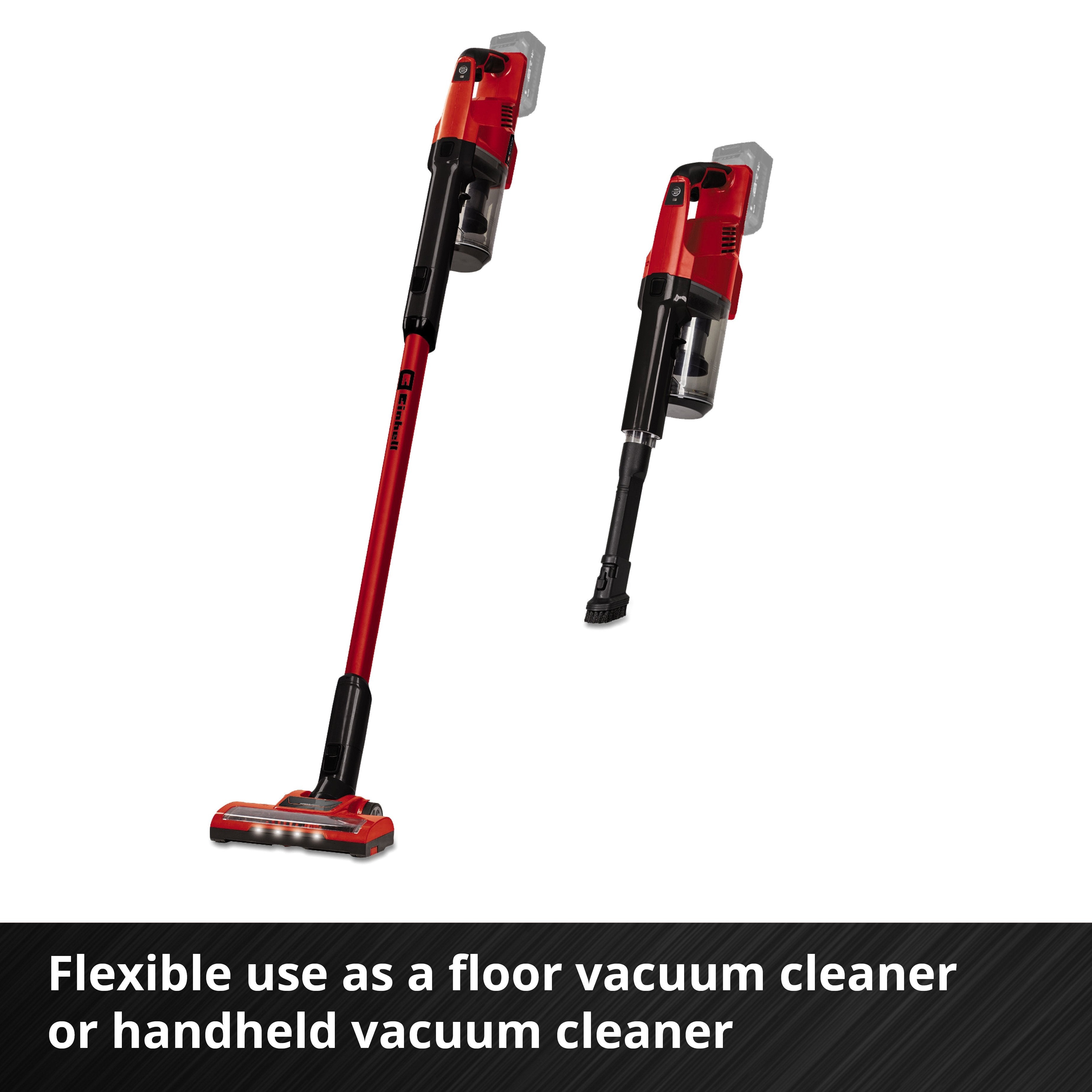 EAN 4006825659061 - Einhell TE-SV 18 Li-Solo Aspiradora escoba 2 en 1 Batería Secar Sin bolsa Negro, Rojo imagen 23