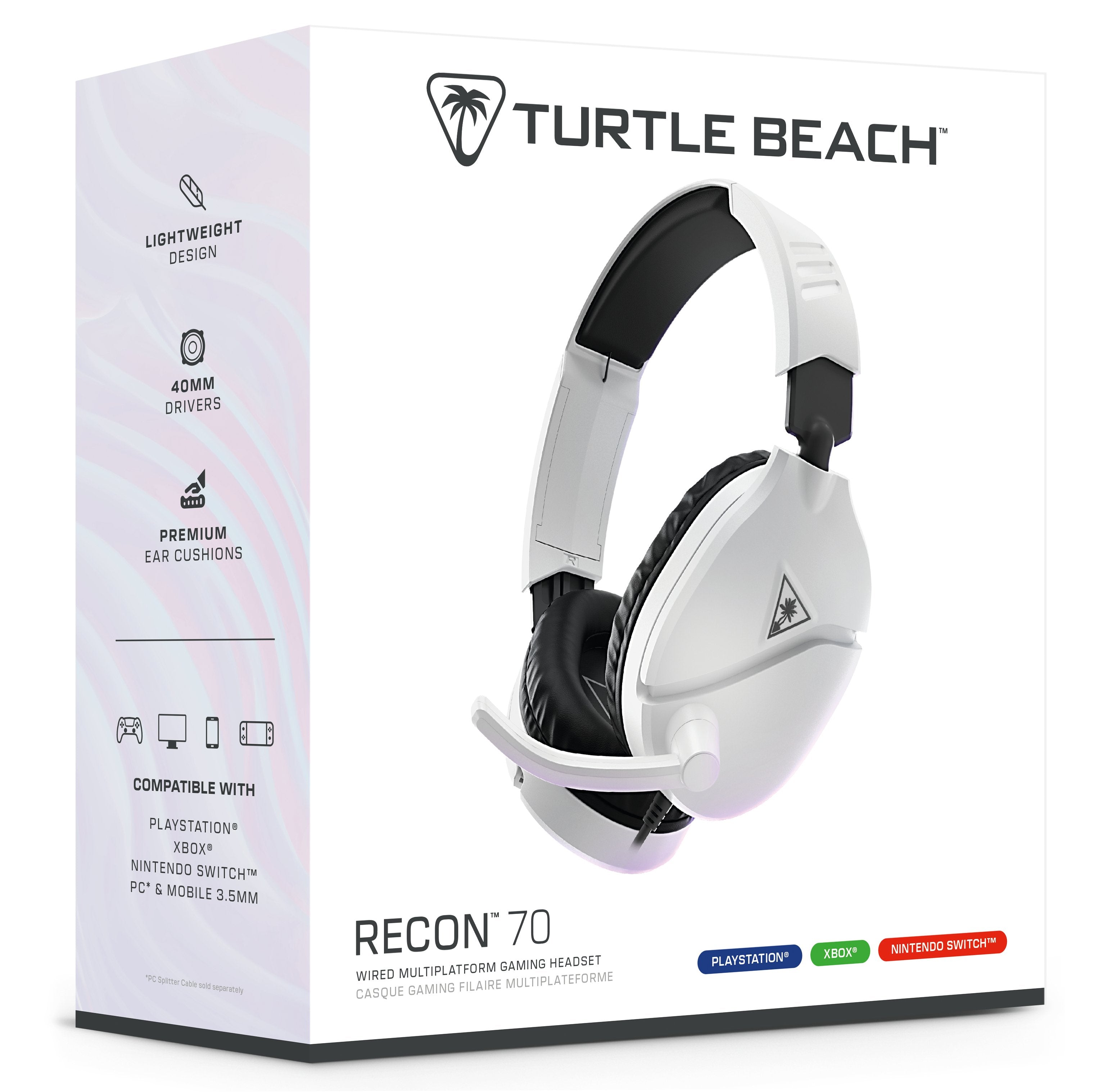 EAN 0731855030019 - Turtle Beach Recon 70 Auriculares Alámbrico Diadema Juego Blanco imagen 9