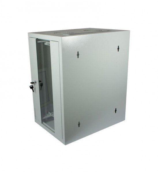 Allnet 19\"Wandgehäuse, 5he, Vertikal, T370 Lichtgris, Smh-Serie,