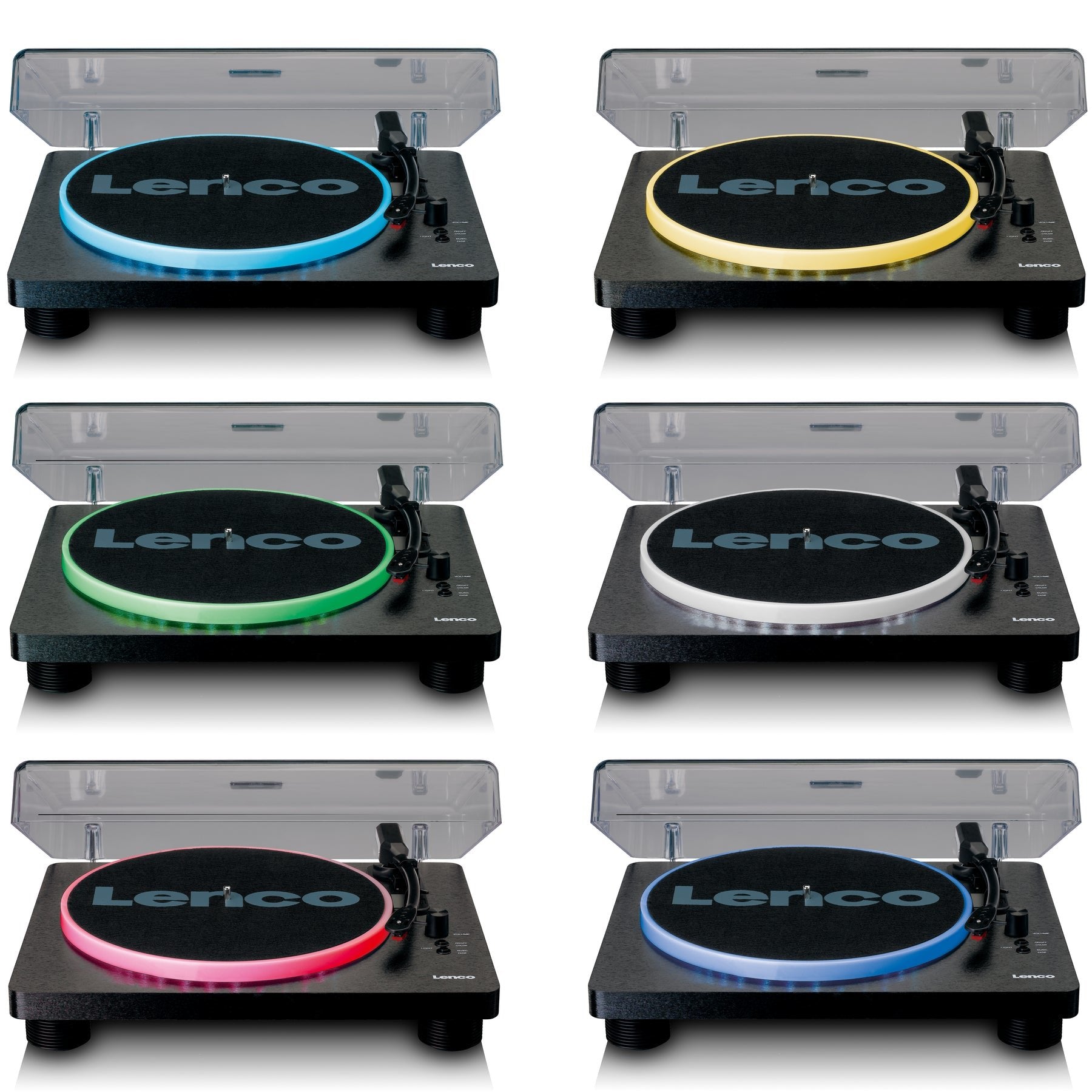 Tocadiscos Lenco Ls-50led Negro
