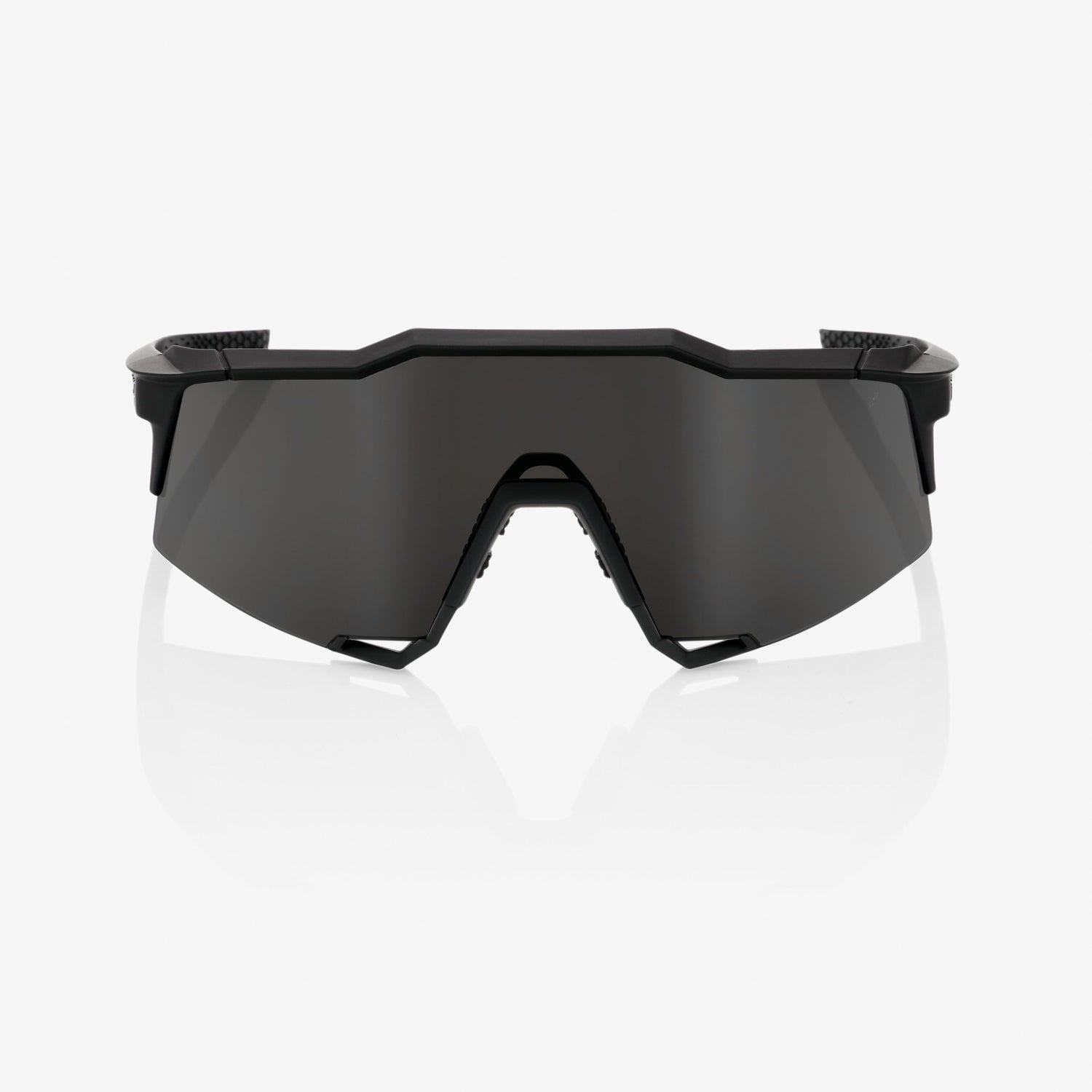 100% Speedcraft - Smoke Lens Soft Tact Black
