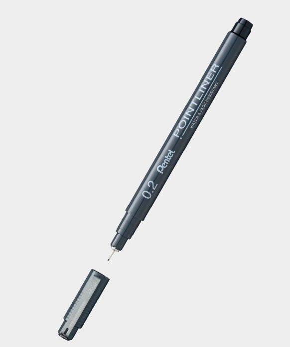 Pointliner Fineliner 0.03 Mm Negro