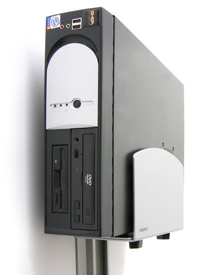 Ergotron Vertical Universal Cpu Holder Plata