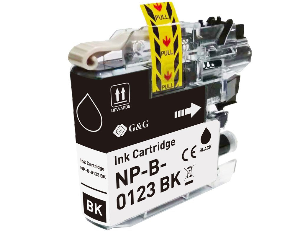 G&G Tintencartucho Compatible Brother Lc-123bk Negro