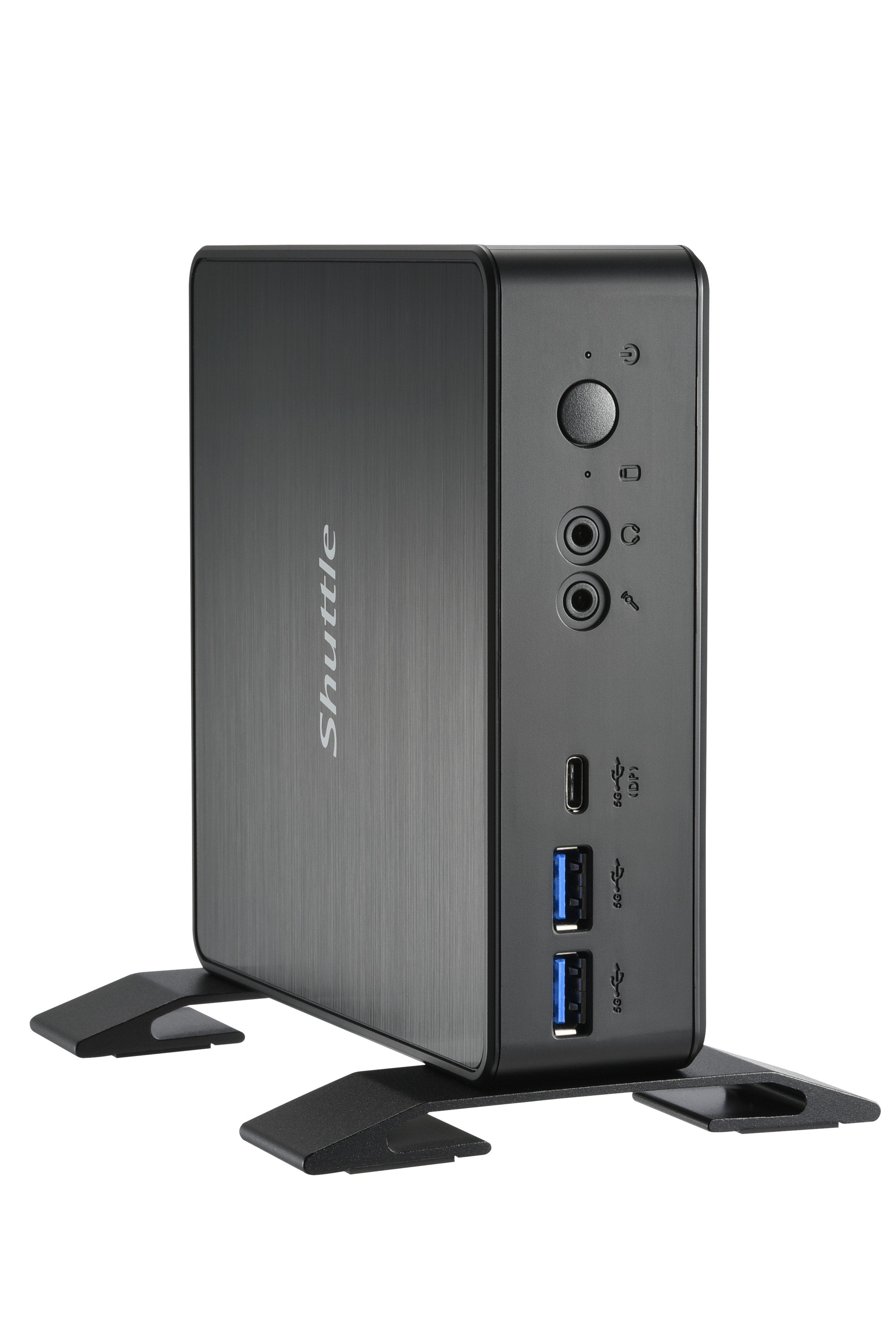 EAN 0887993005904 - Shuttle NC40U PC/estación de trabajo barebone 0.84L sized PC Negro 7305 Intel® SoC 1,1 GHz imagen 14