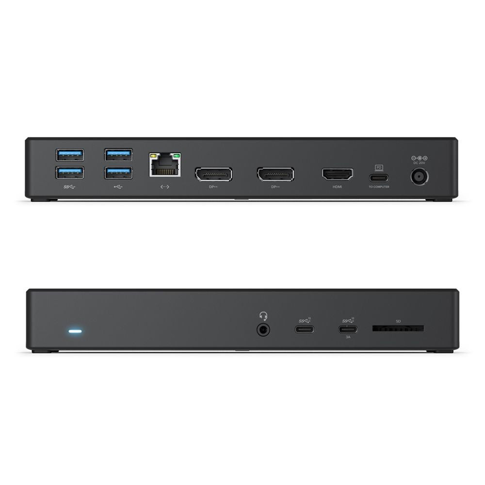 Alogic Ducma3 Base Para Portátil Y Replicador De Puertos Alámbrico Usb 3.2 Gen 1 [3.1 Gen 1] Type-C Negro