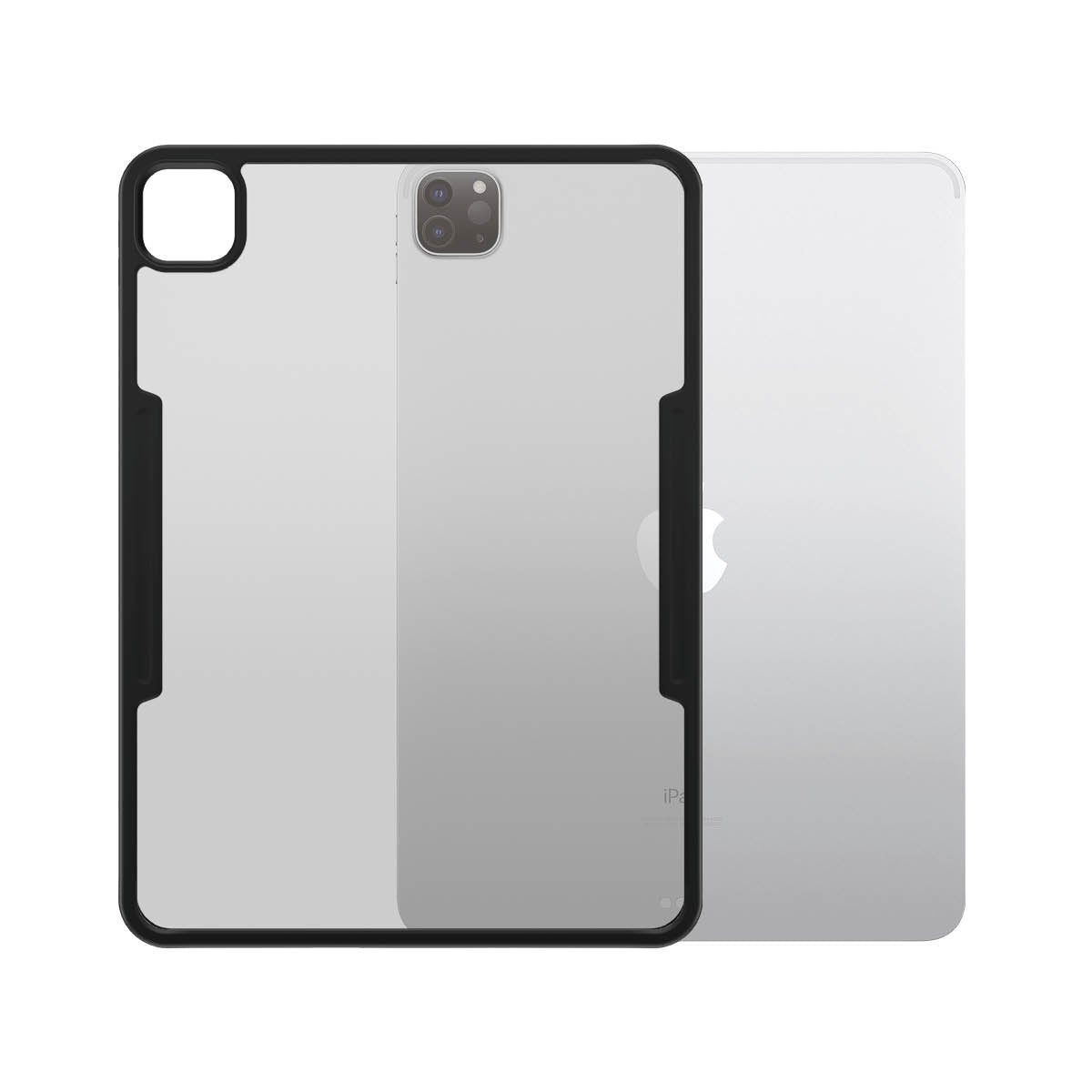 Funda Panzerglass Para Apple Ipad 11 (2018, 2020, 2021) Transparente  Negro