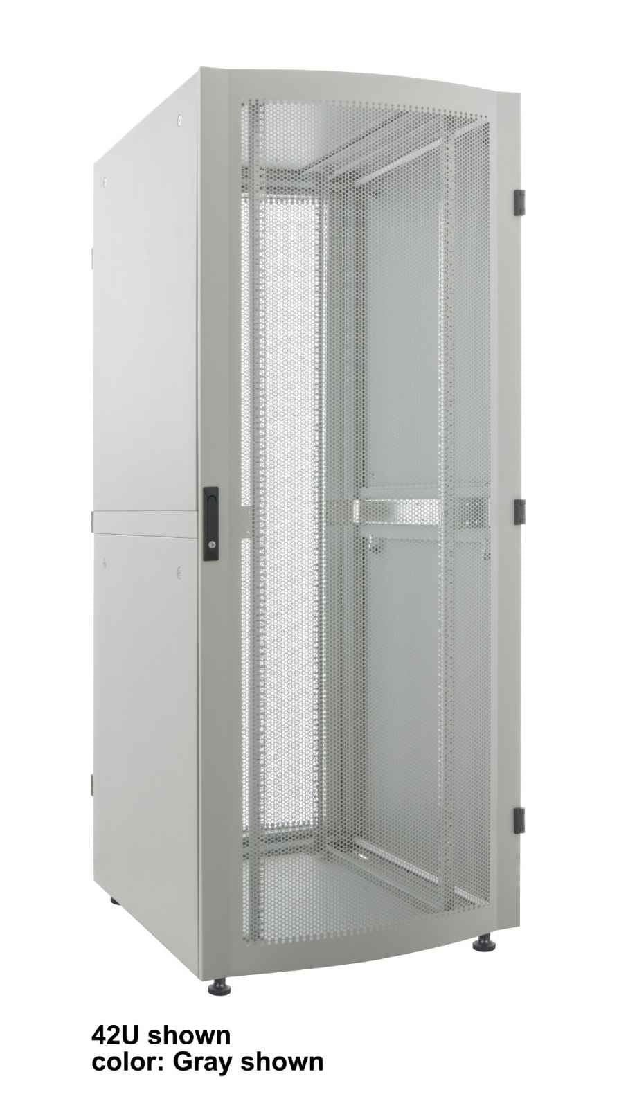 Intellinet 48,3 Cm 19 Zoll Serverschrank Premium Line 36 He 1767x800x1000mm Hxbxt Flatpack Traglast 2000kg Schwarz