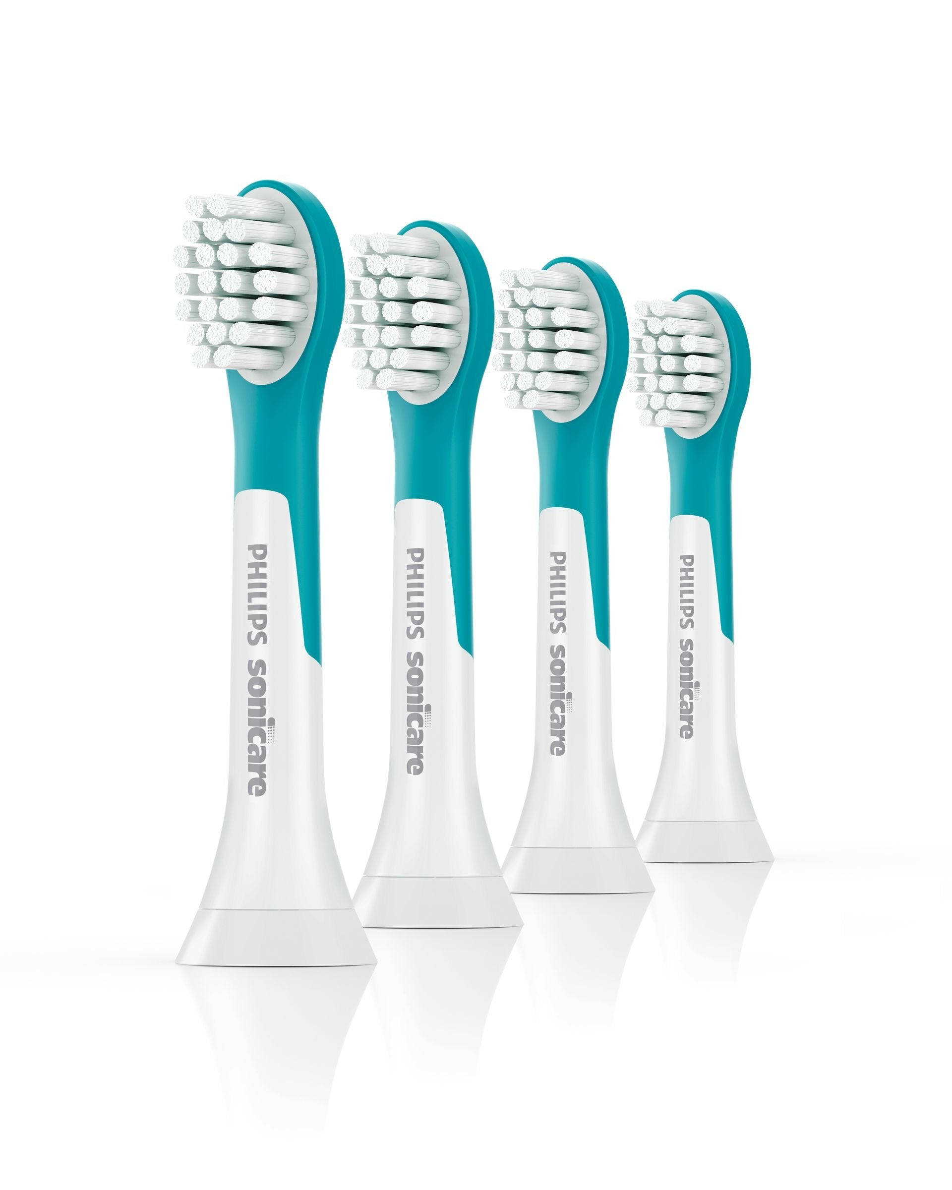 Philips Sonicare For Kids Paquete De 4 Compacto Cabezales De Cepillado Sónicos Compactos Hx 6034/33