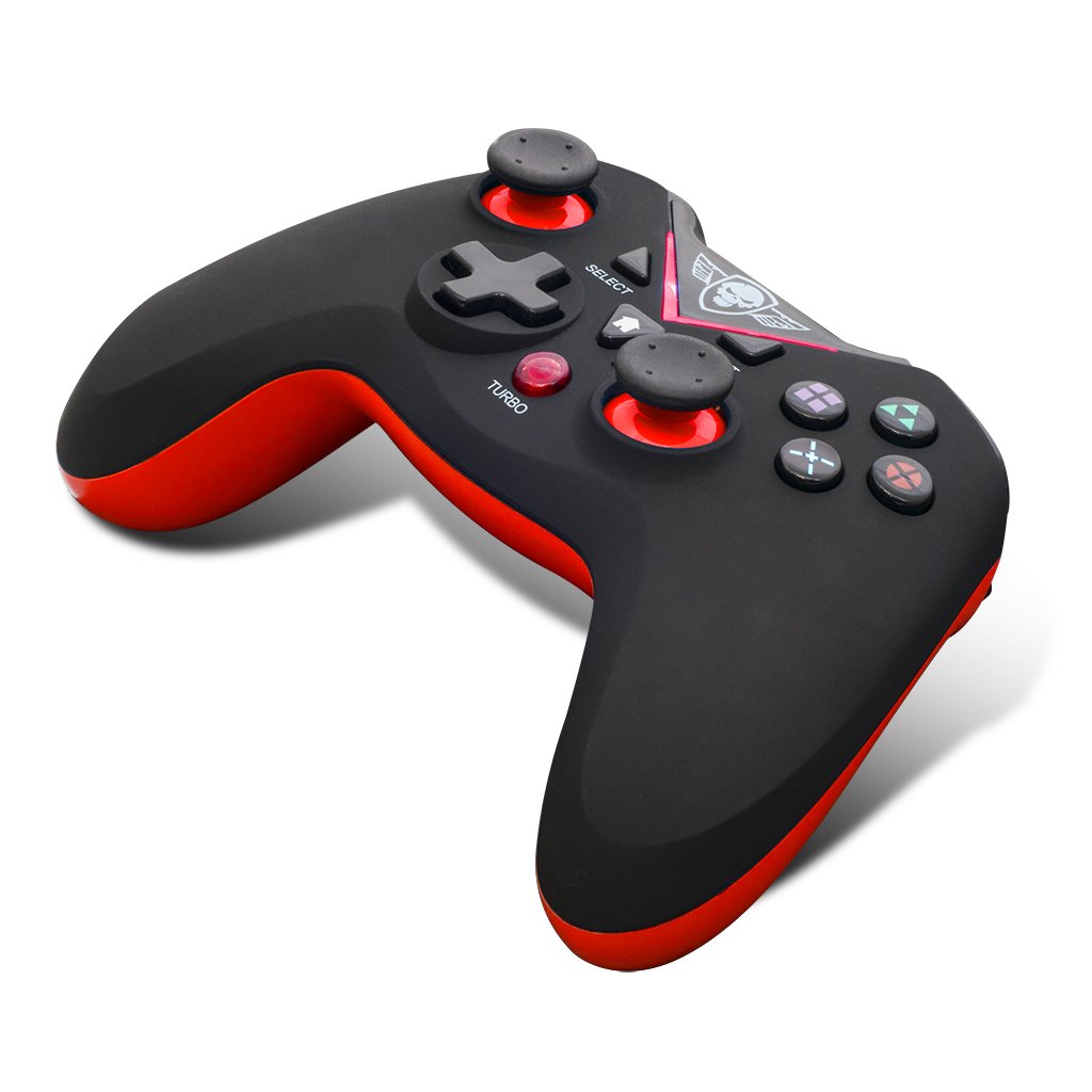 Spirit Of Gamer Gamepad Xgp Player Wireless 12 Botones Vibracion Compatible Pc/Ps3 Inalambrico 2.4 Ghz BateraA 600mah