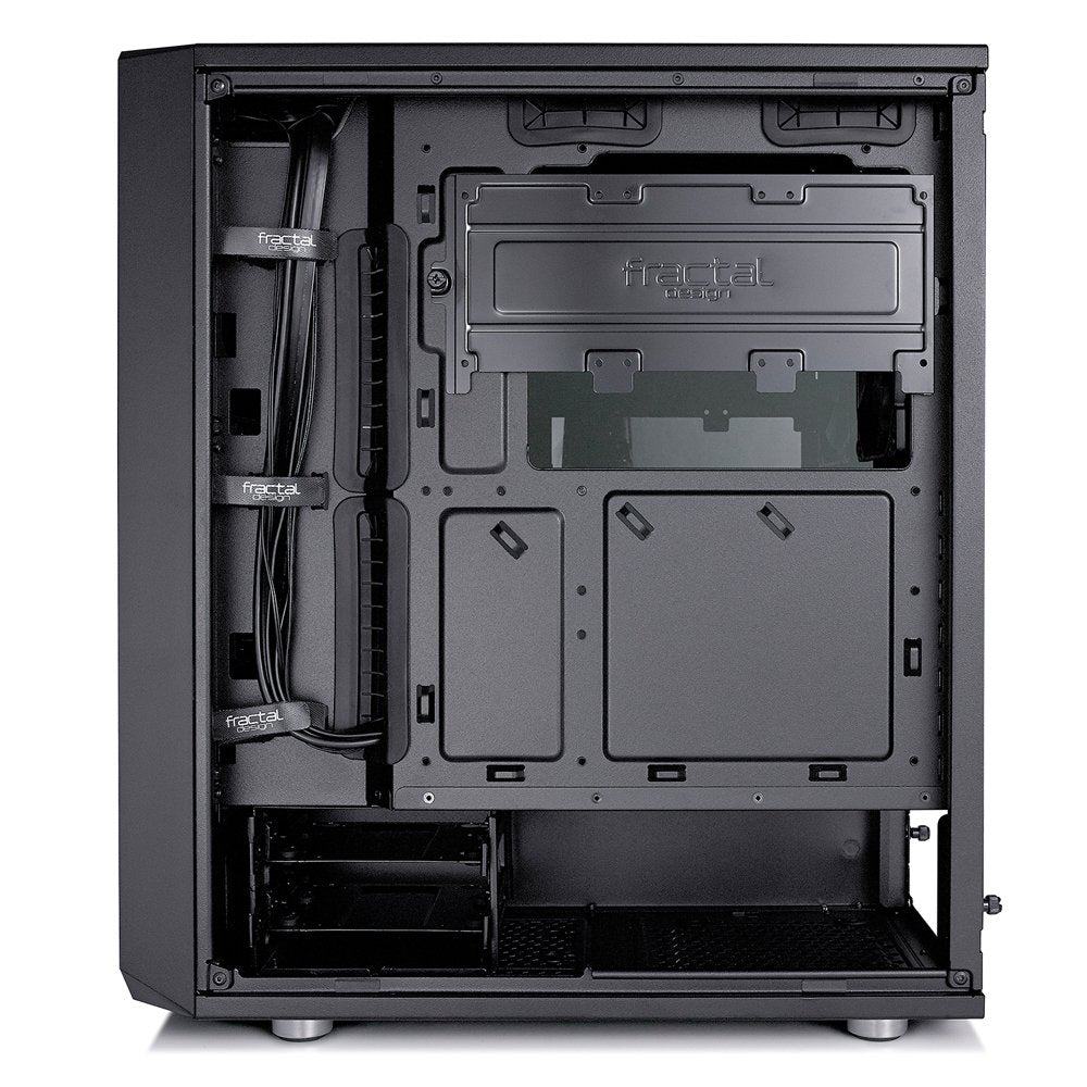 Caja Pc Fractal Design Meshify C Blackout Ventana Cristal Templado Atx, Midi-Tower, Pc, Atx,Itx,Micro-Atx, Negro, 17,5 Cm, 31,5 Cm