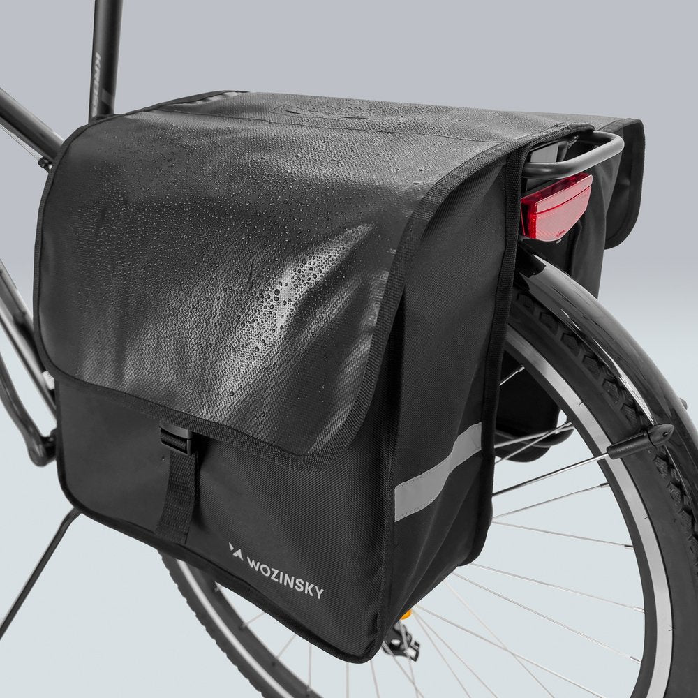 EAN 5907769301353 - Wozinsky WBB34BK Sillín Bolsa de bicicletas 28 L Poliéster Negro imagen 11