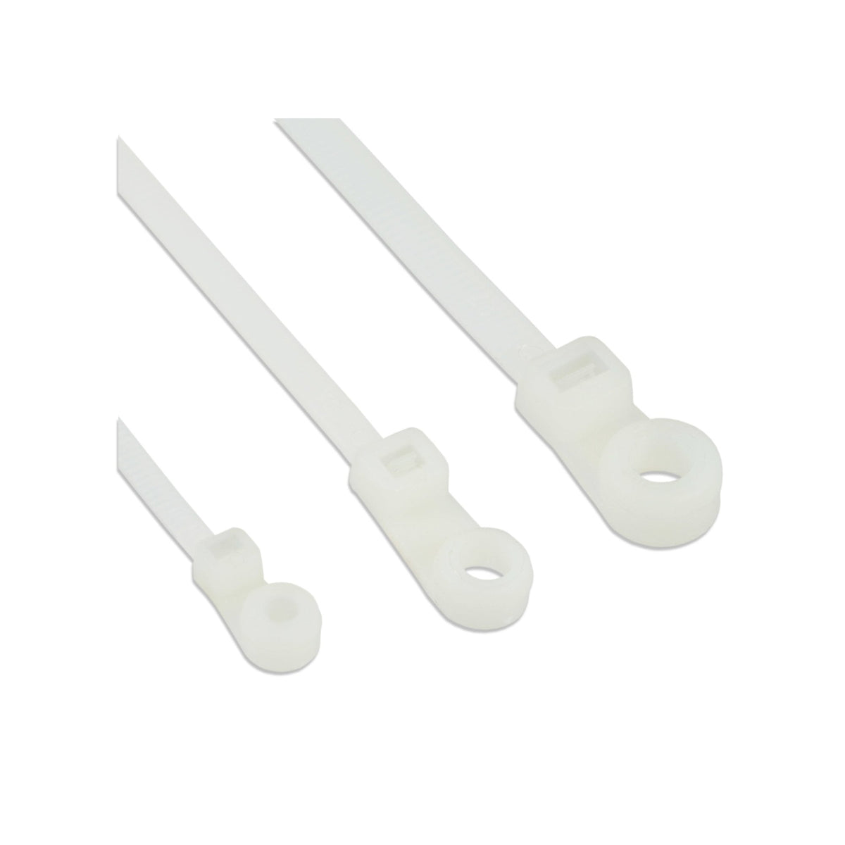 Bridas De Cabeza Montables Inline Largo 200 Mm Ancho 4,8 Mm 100 Uds.