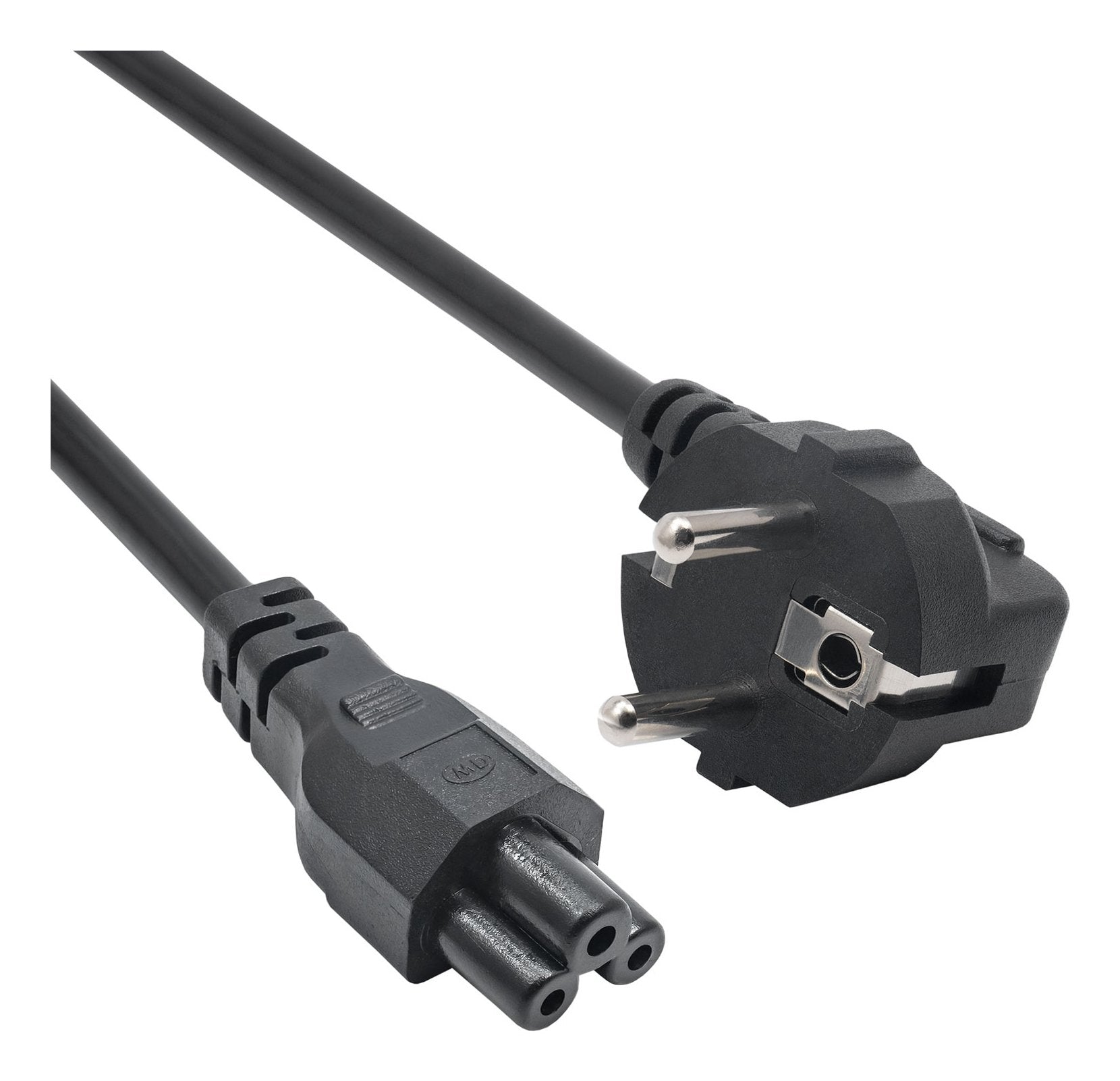 Akyga Cable De Alimentacion Para Portátil Ak-Nb-08c Clover Cu Cee 7 7 Iec C5 1m