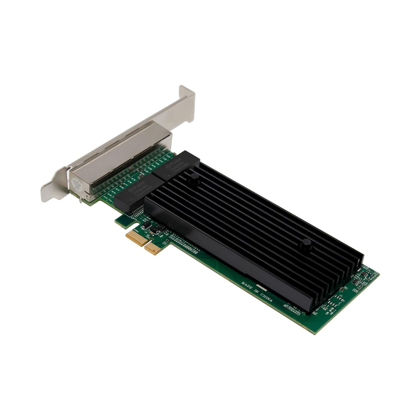Network Card Pcie X1 Intel  82575 Quad- Rj45
