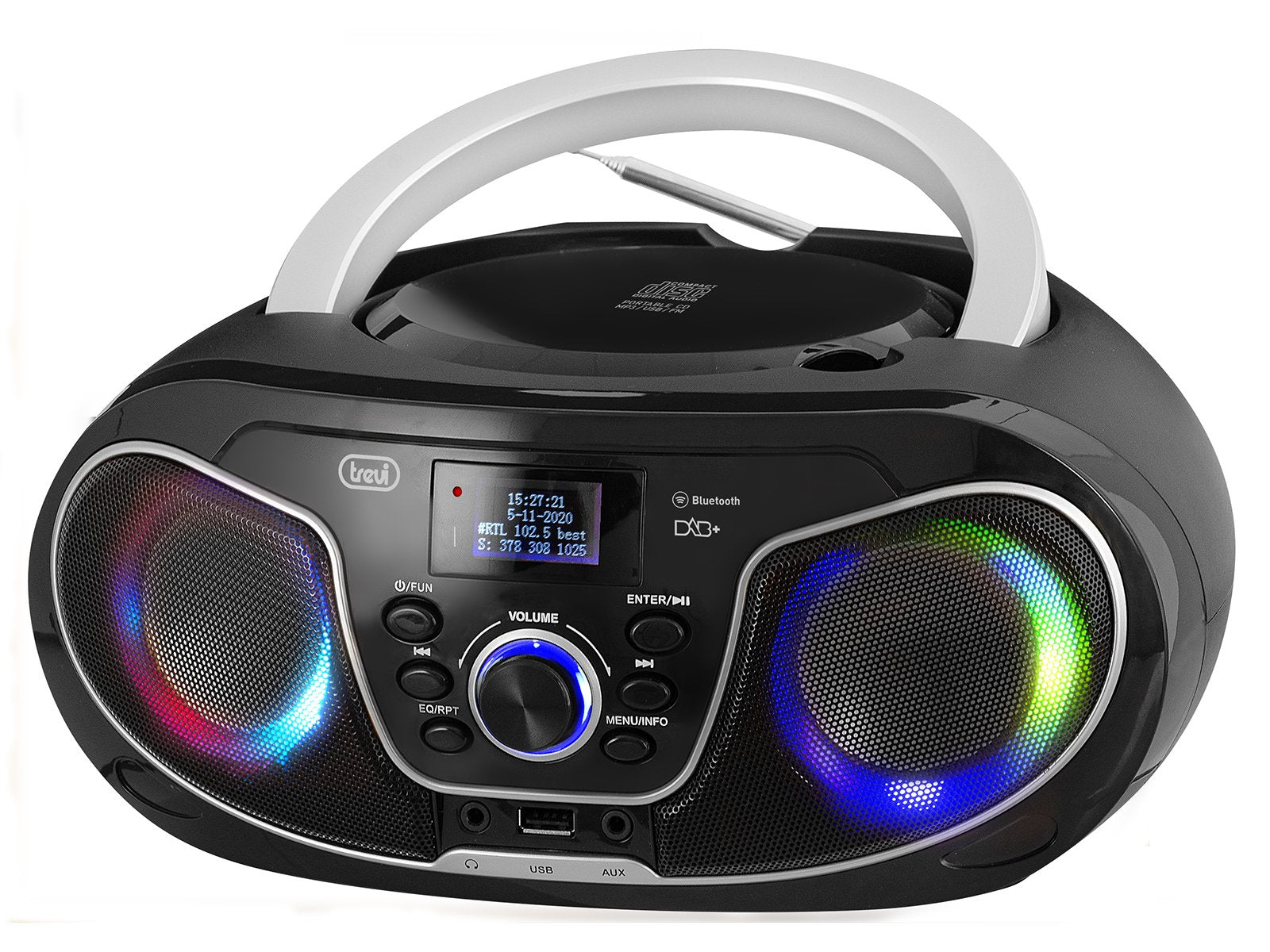Radio Cd 588 Dab Negro