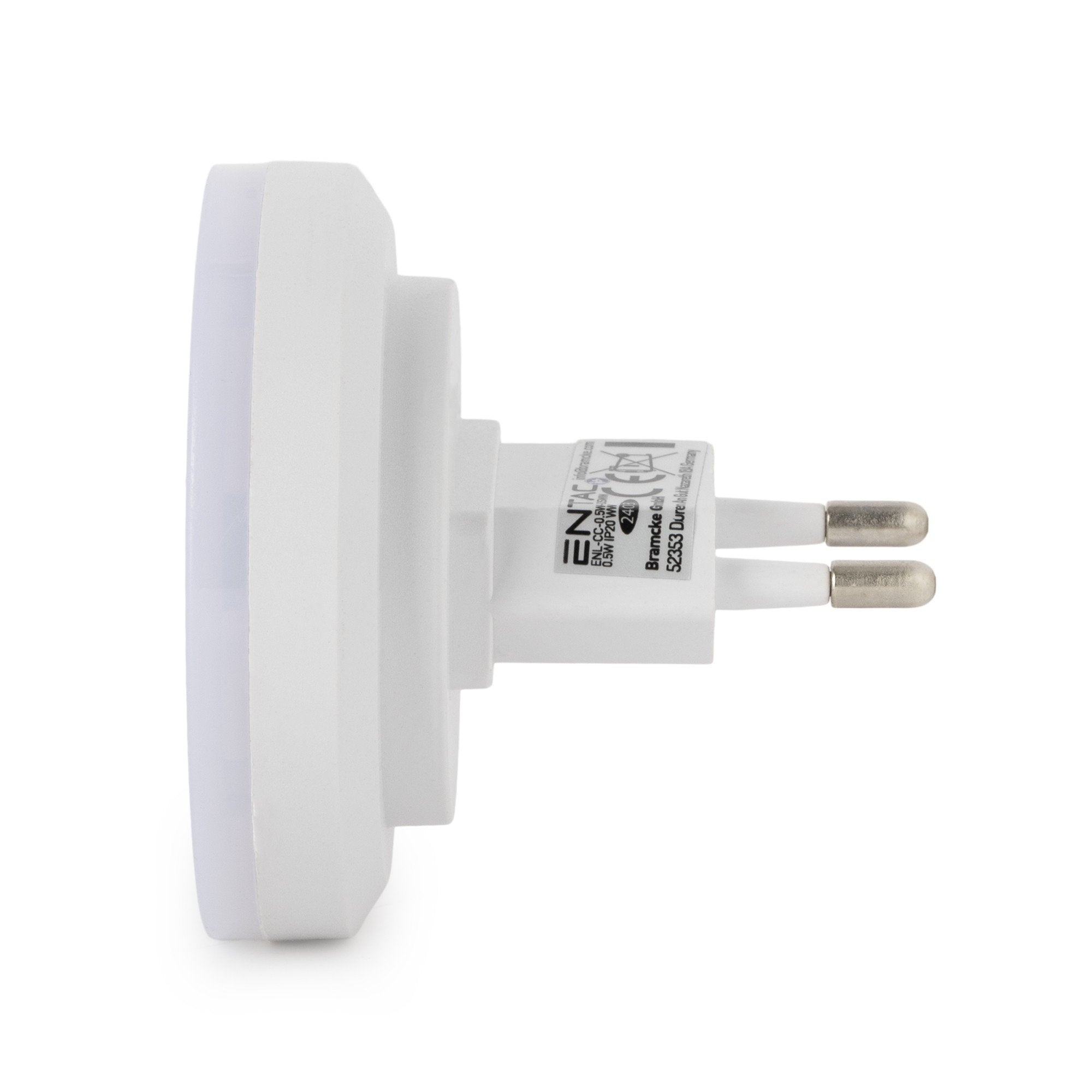 Entac Nachtlicht 0.5w Kreis Ww Blanco Dämmerungssensor