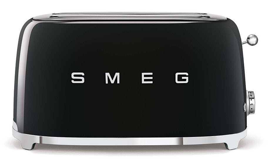 EAN 8017709190798 - Smeg TSF02BLEU tostadora 6 4 rebanada(s) 1500 W Negro imagen 1